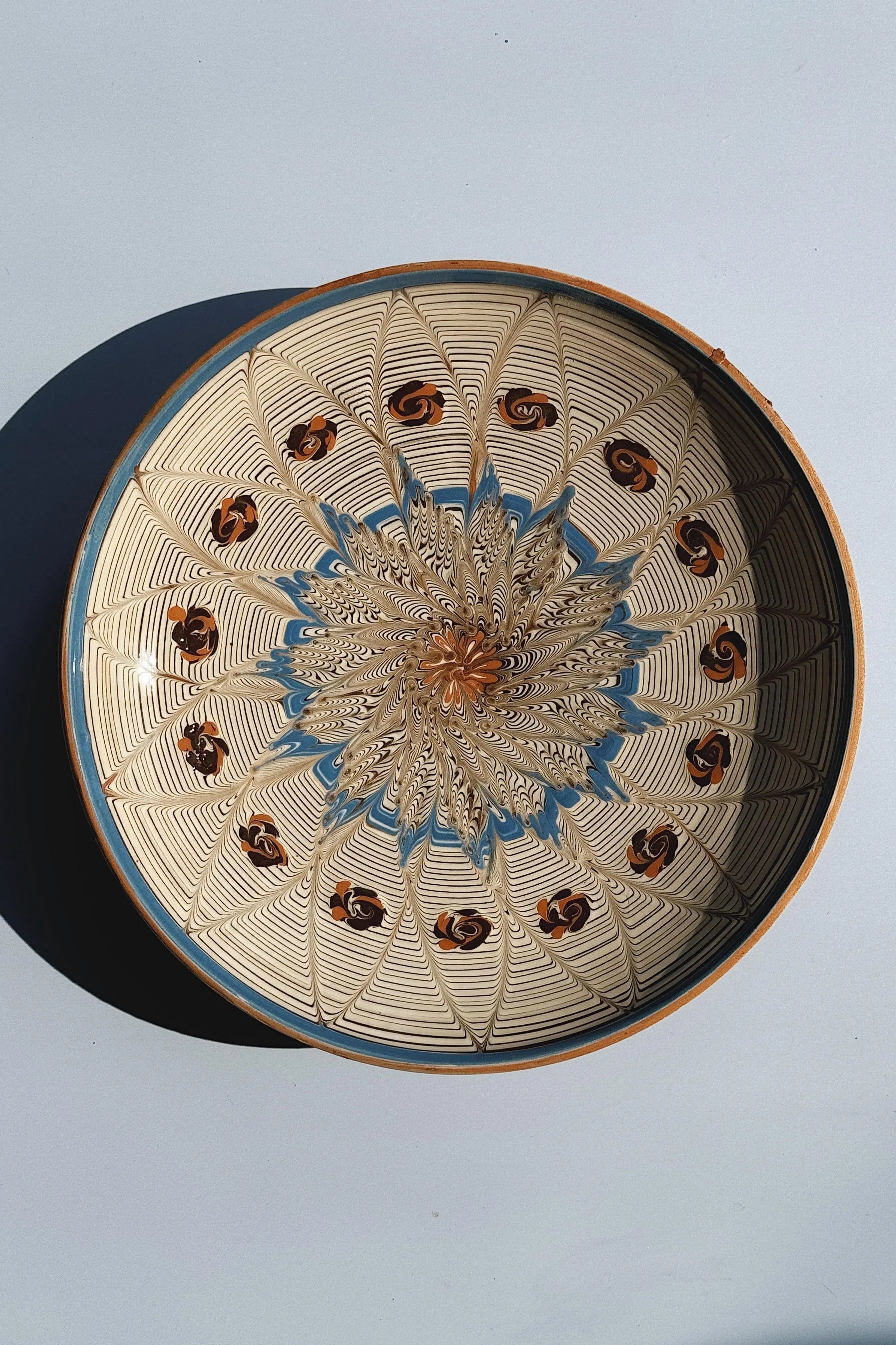 Horezu keramik tallerken | No. 23 | 4 forskellige størrelser Studio Hafnia