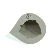 Jacob Laoru | Rounded Eye (Right): Rundt højre øje i glaseret stentøjsler i CopperGreen til væggen Studio Hafnia