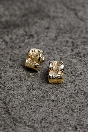 Inger Øreringe i massiv 14K guld af Christina Iversen Studio Christina Iversen Studio