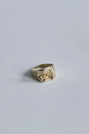 Inger Ring i massiv 14K Guld af Christina Iversen Studio Christina Iversen Studio