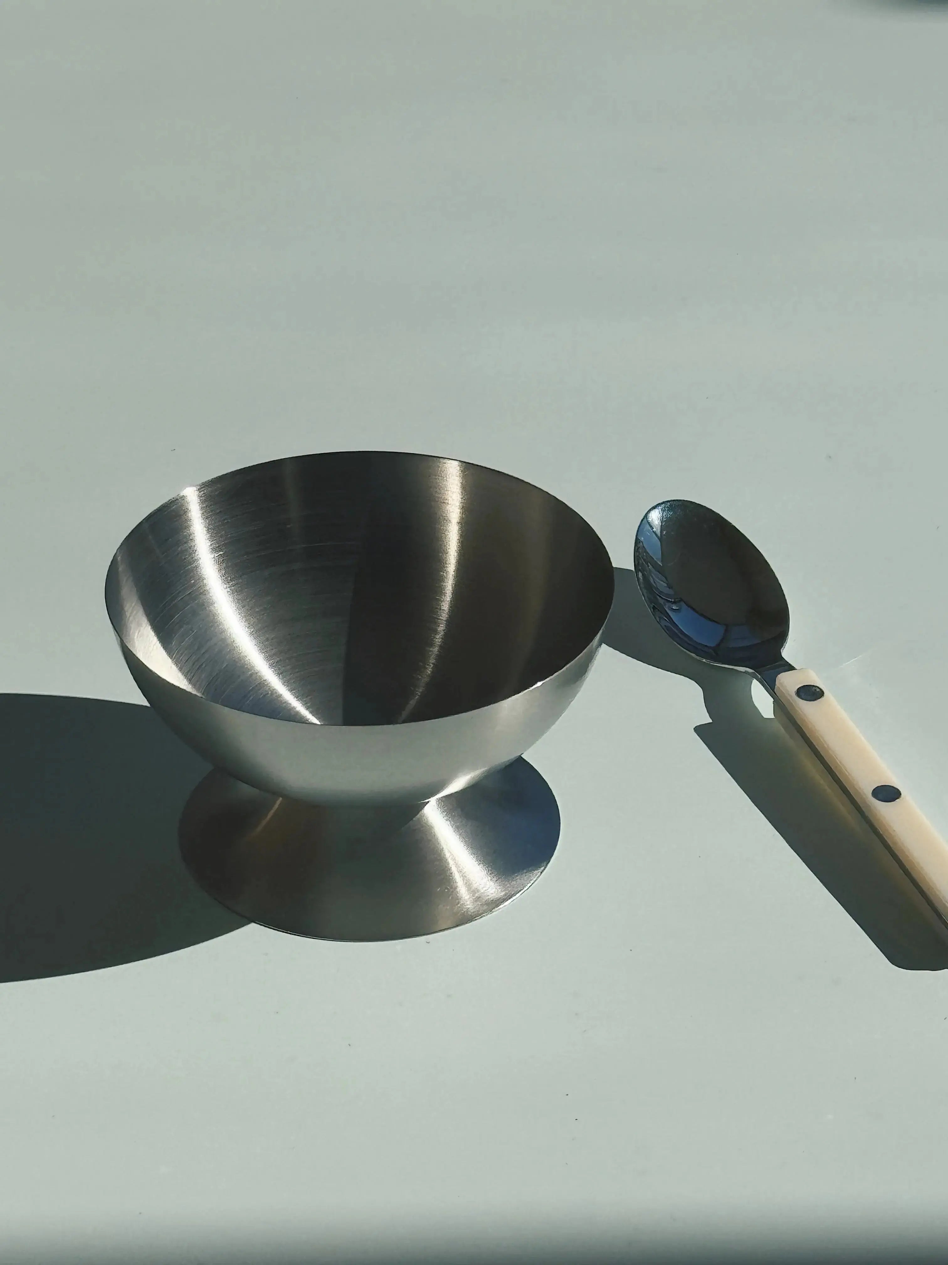 Isbæger i Mat Rustfrit Stål Studio Hafnia