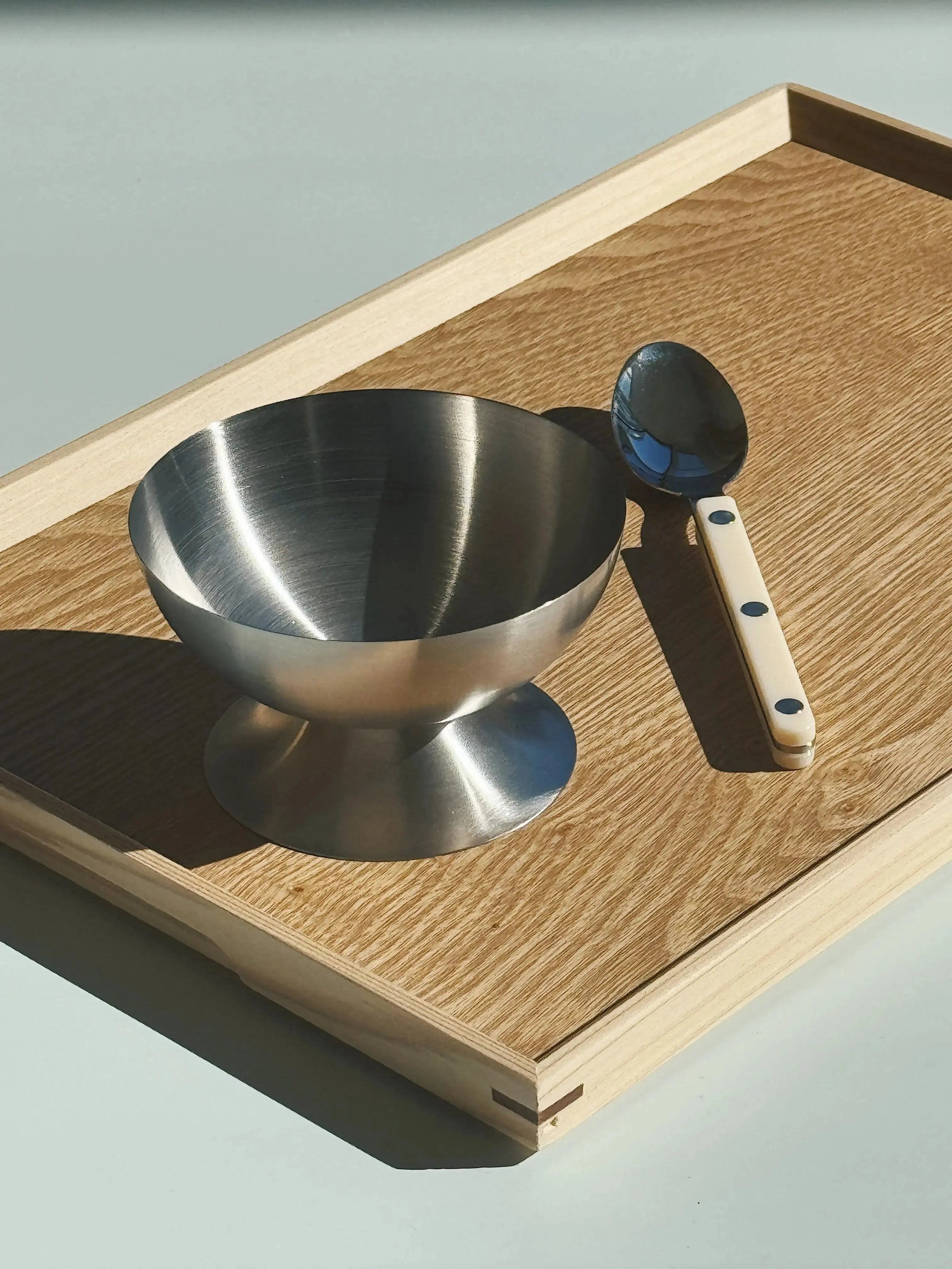 Isbæger i Mat Rustfrit Stål Studio Hafnia