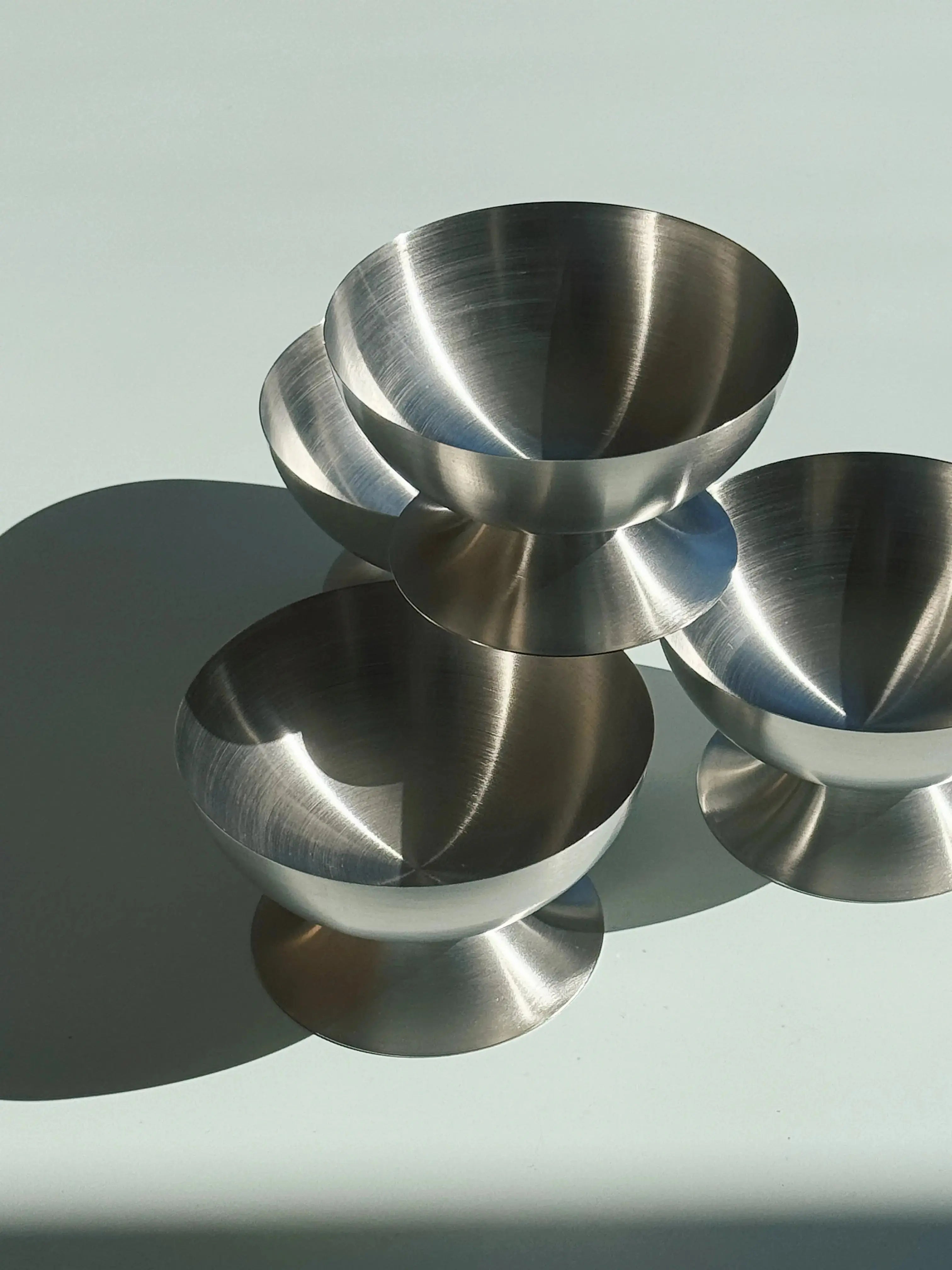 Isbæger i Mat Rustfrit Stål Studio Hafnia