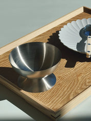 Isbæger i Mat Rustfrit Stål Studio Hafnia