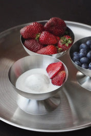 Isbæger i Mat Rustfrit Stål Studio Hafnia