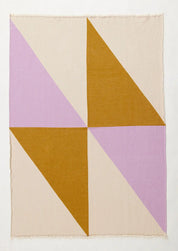 JOU Plaid karrygul/lilla | 130 x 180cm Jou Quilts