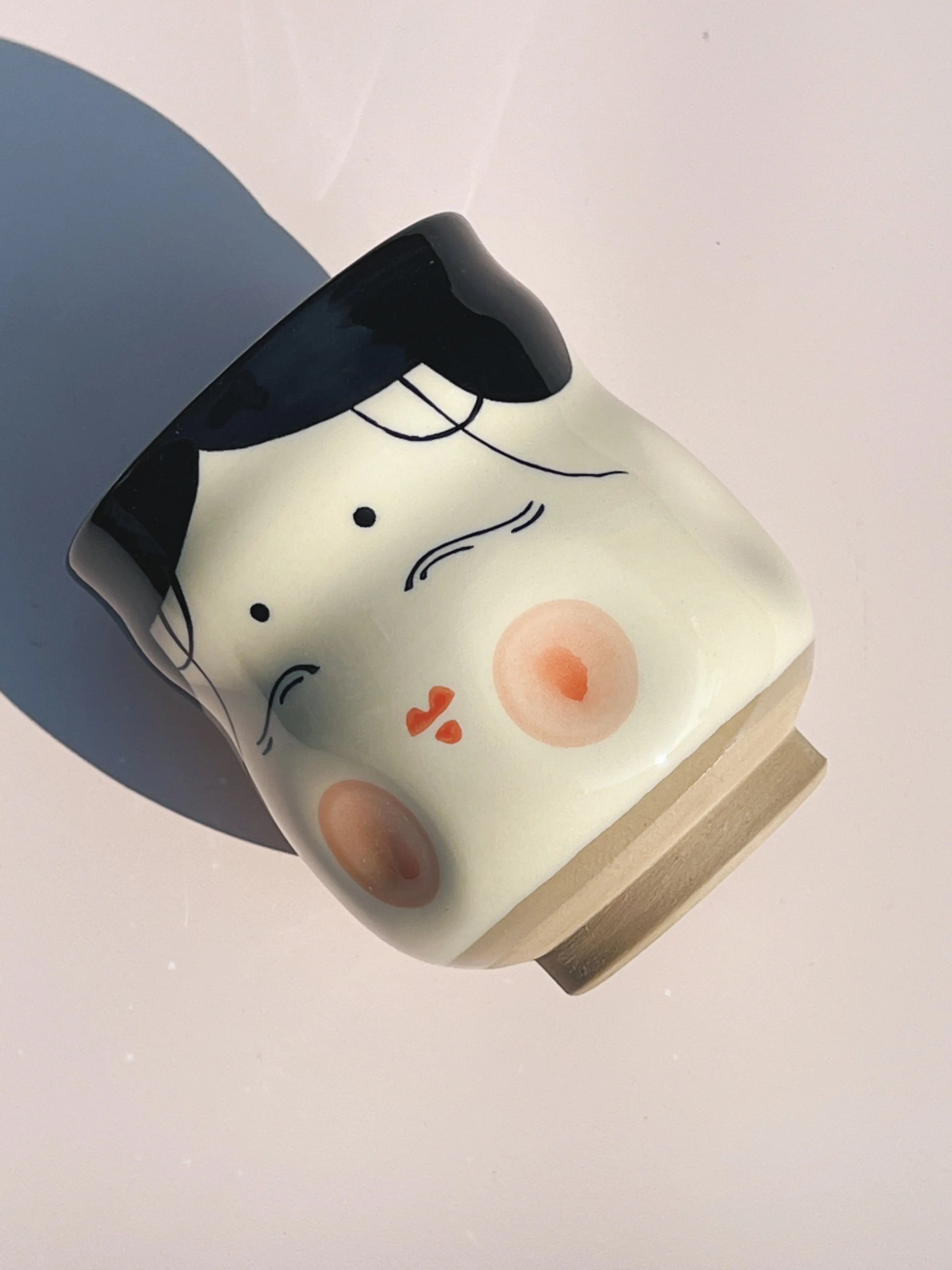 Japansk kop formet som en Geisha Studio Hafnia