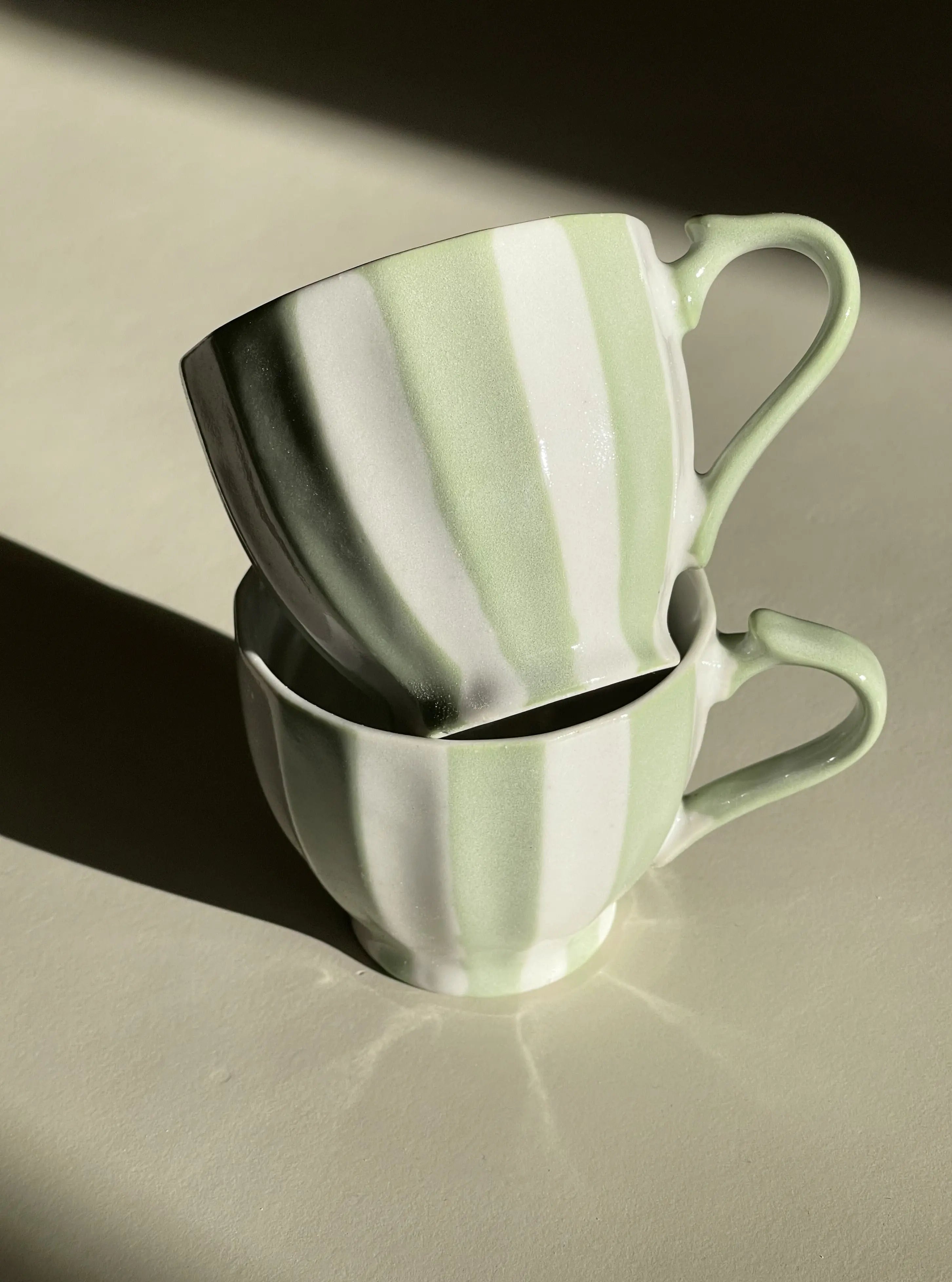 Hvid stribet Studio Hafnia