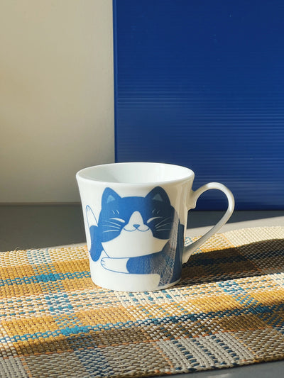 Japansk kop med hank og blå kat Studio Hafnia