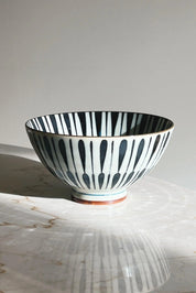 Japansk skål med dråbeformet mønster | To størrelser Studio Hafnia