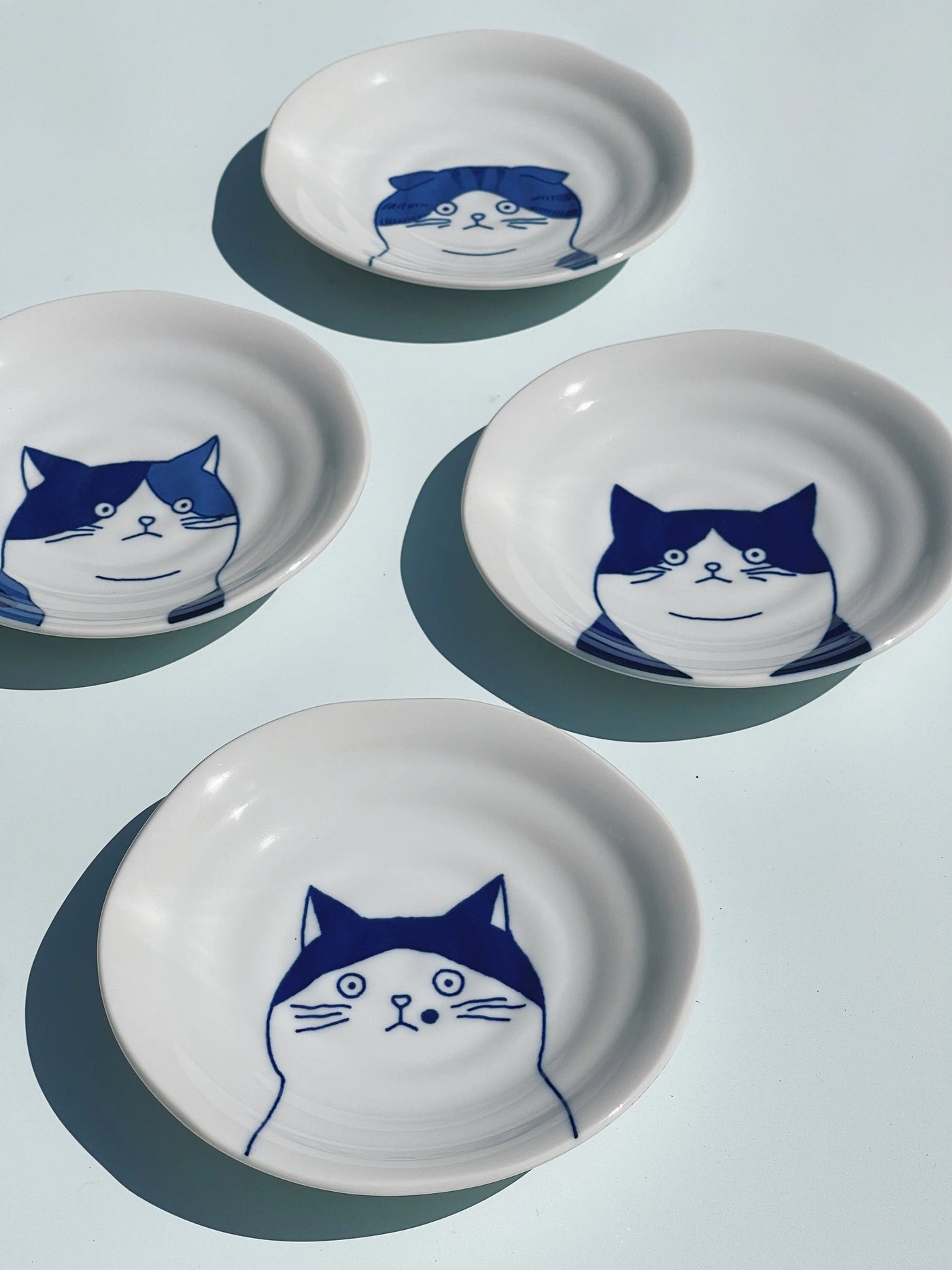 Japansk kattetallerken | 4 forskellige slags | 16 cm Studio Hafnia