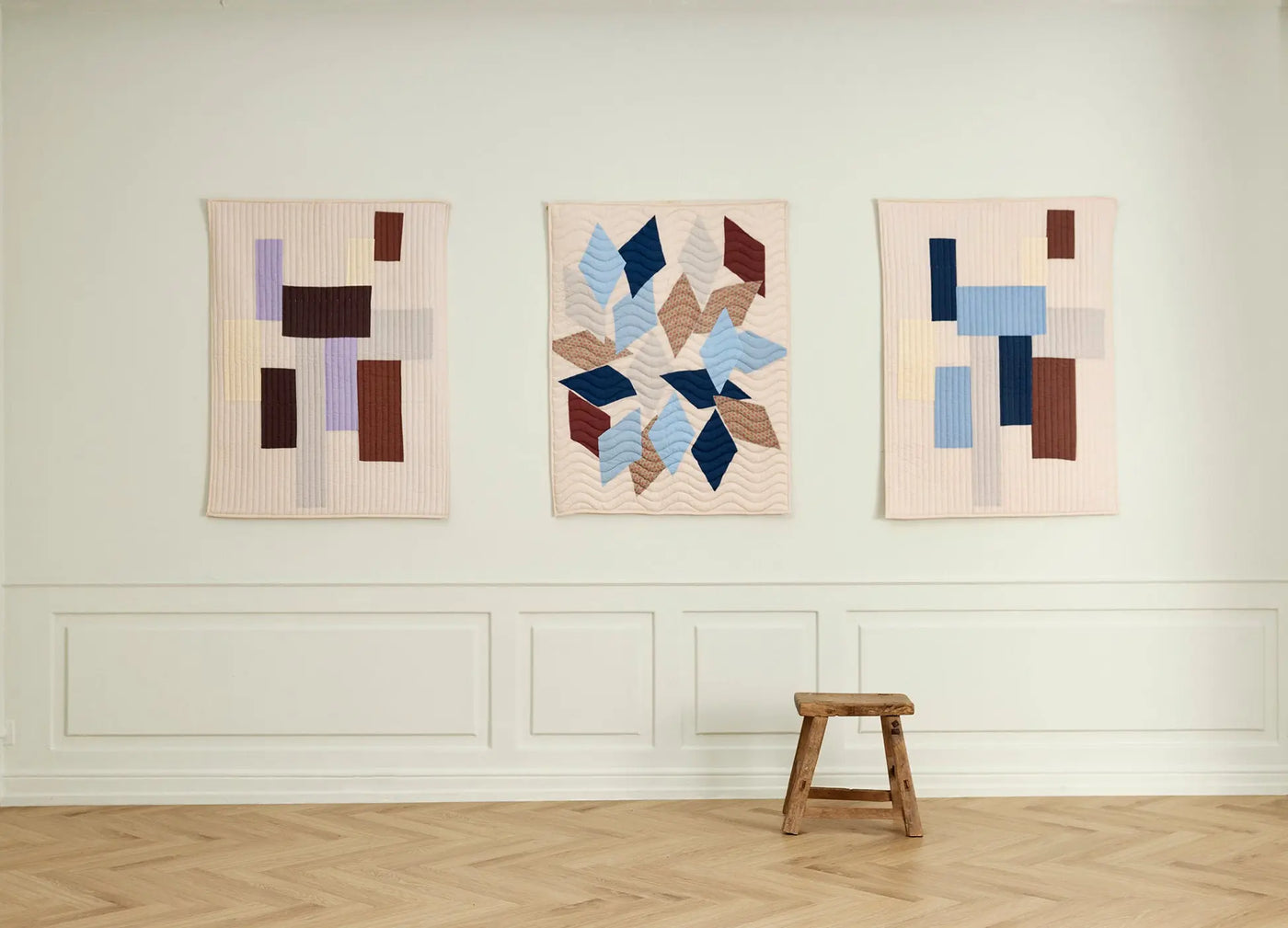 Jou Quilts KANIKA Purple Quiltet vægtæppe | 90 x 120cm Jou Quilts