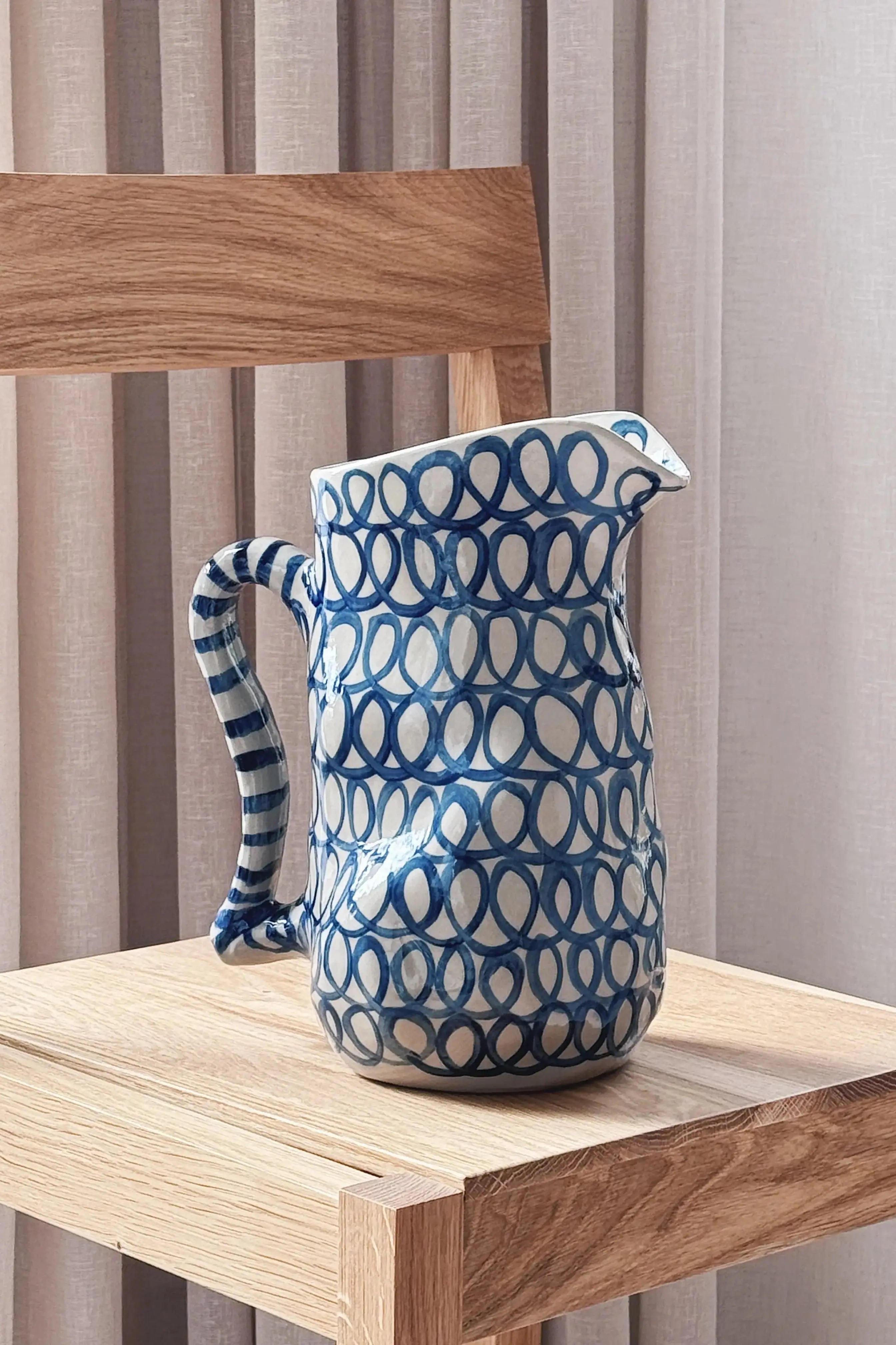 Jug Blue Charly – Blå | Marie Michielssen – Serax Serax