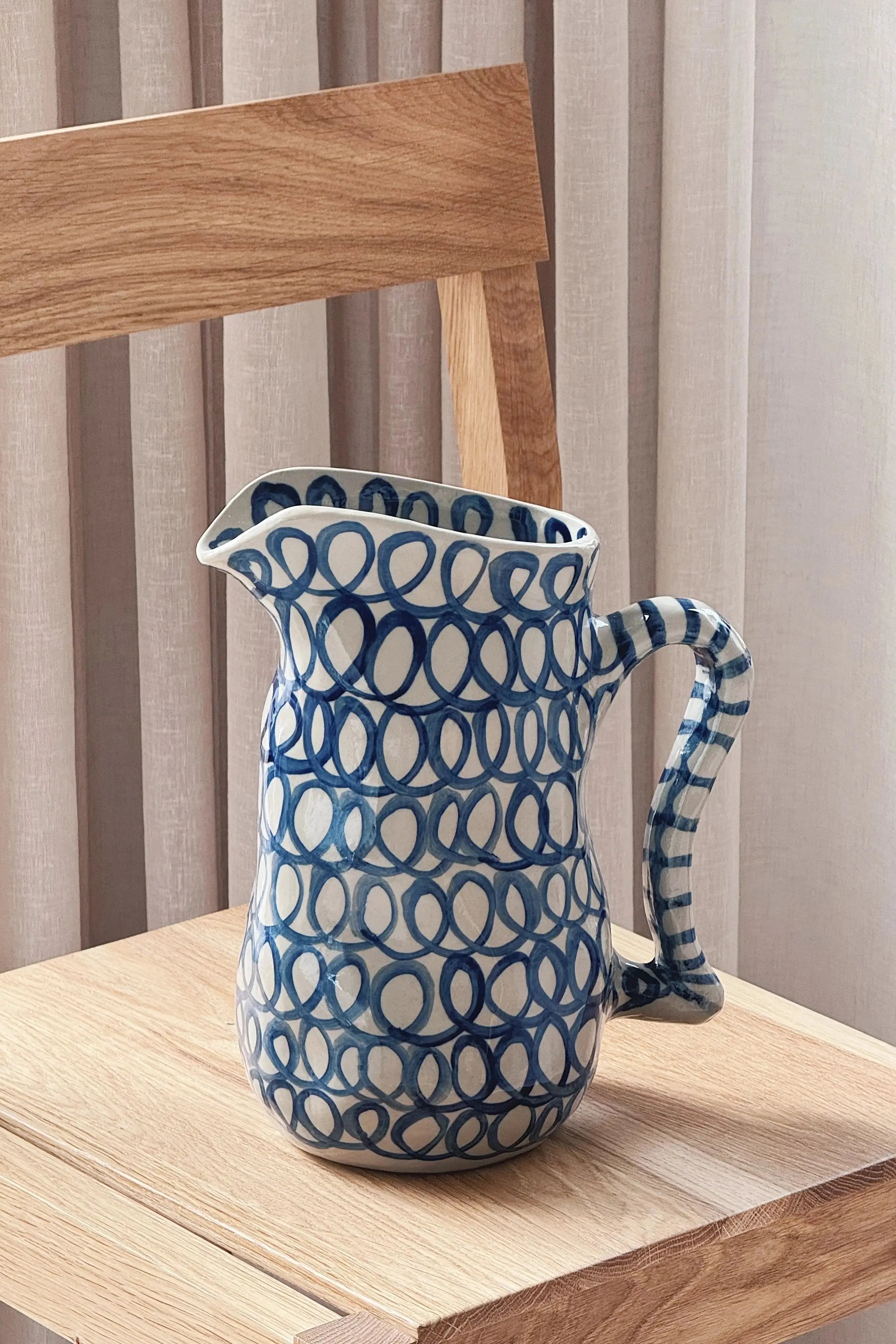 Jug Blue Charly – Blå | Marie Michielssen – Serax Serax