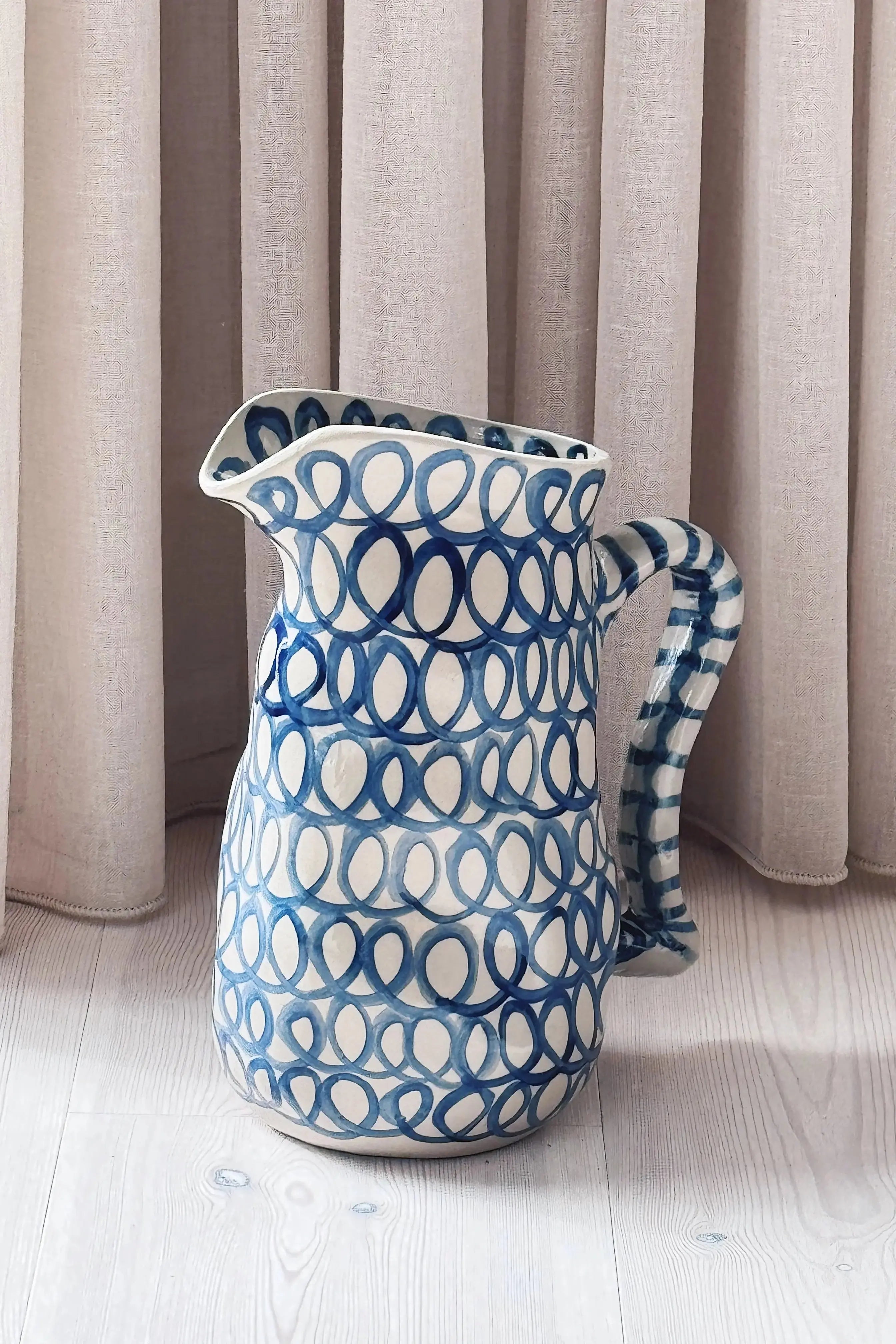 Jug Blue Charly – Blå | Marie Michielssen – Serax Serax