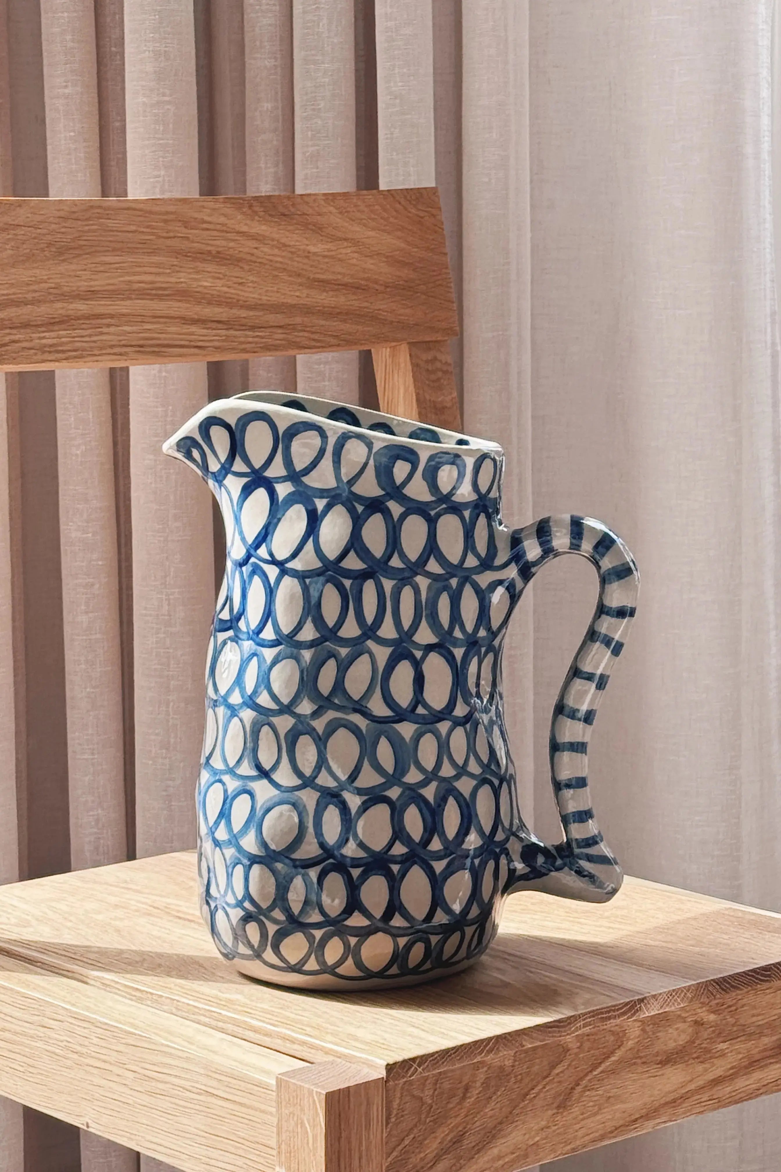 Jug Blue Charly – Blå | Marie Michielssen – Serax Serax