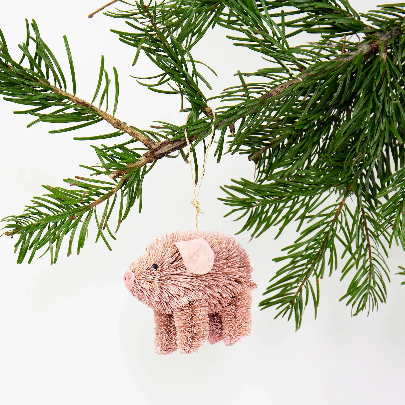 Juleophæng - Lyserød gris Afroart