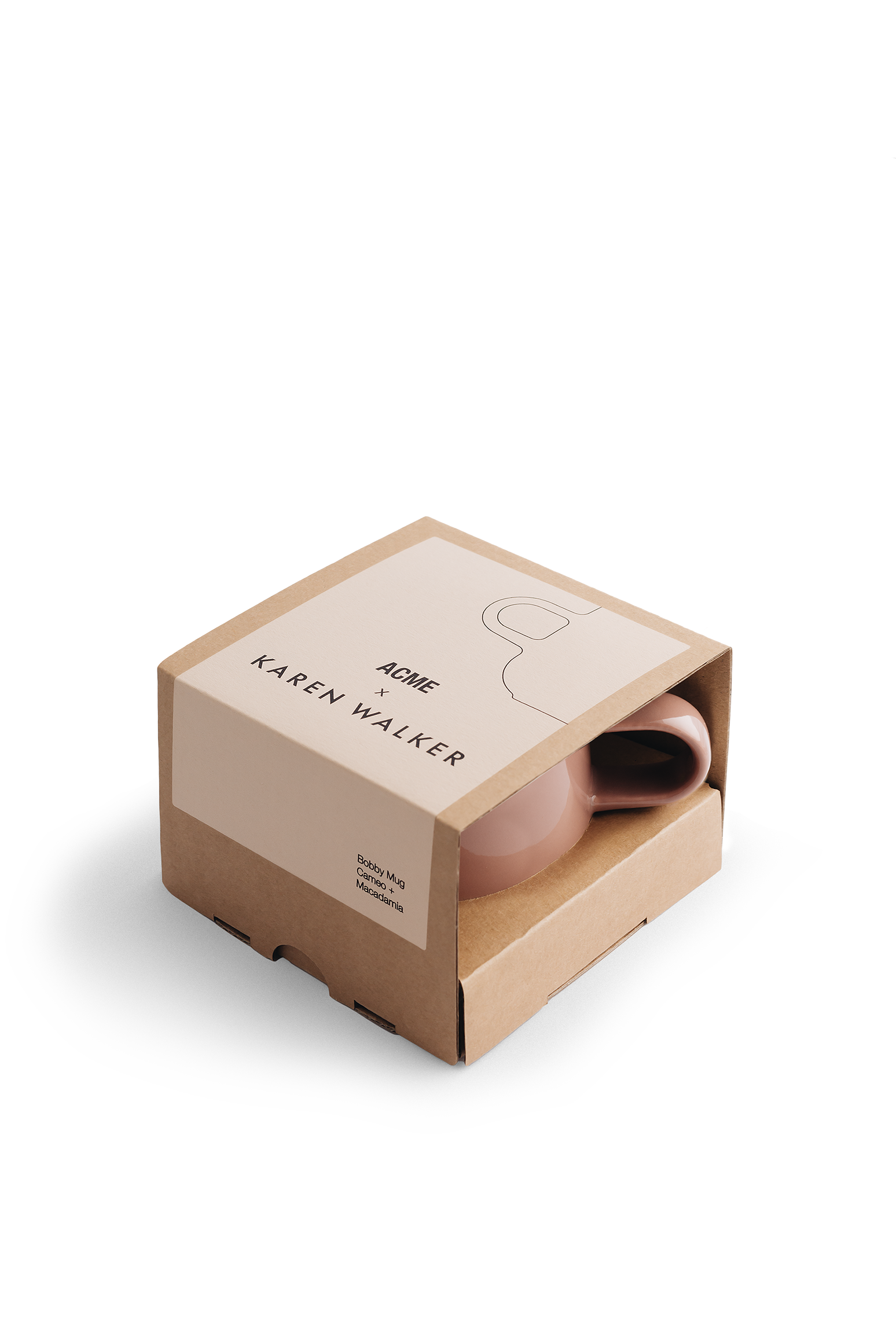 Acme x Karen Walker Bobby Krus | Lyserosa Cameo med en Lys Pink Macadamia, 300 ml Acme