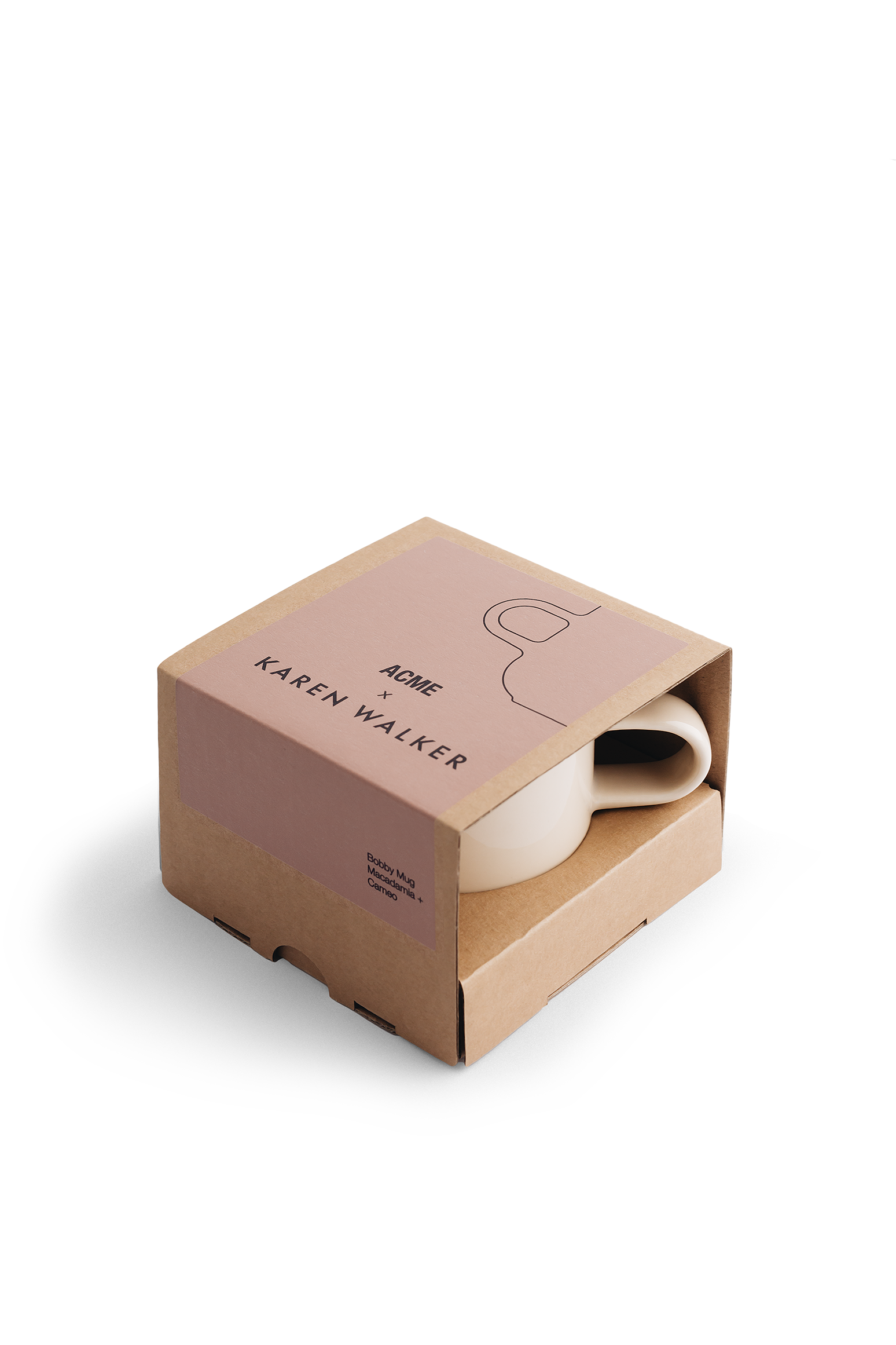 Acme x Karen Walker Bobby Krus | Lys Pink Macadamia med Lyserosa Cameo, 300 ml Acme