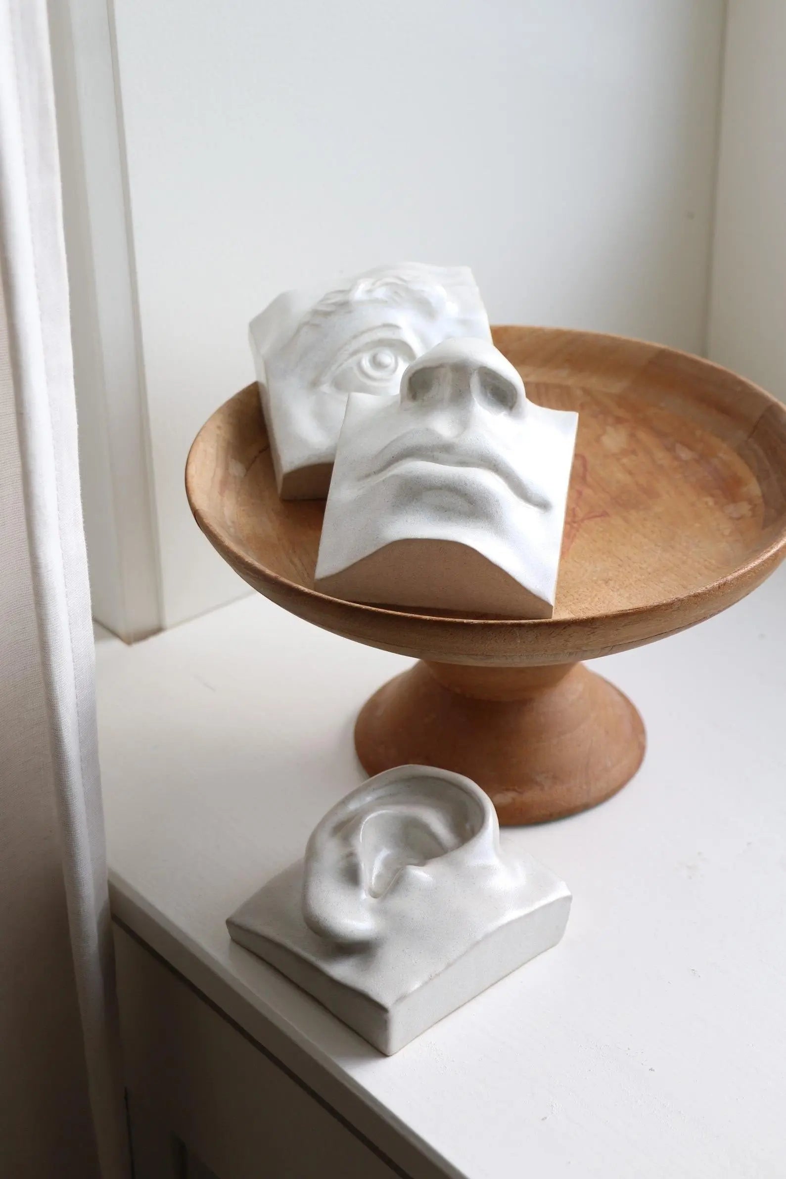 Kombination 4 i AntiqueWhite - Right Eye, Right Ear og Mouth 1 Laoru Laoru