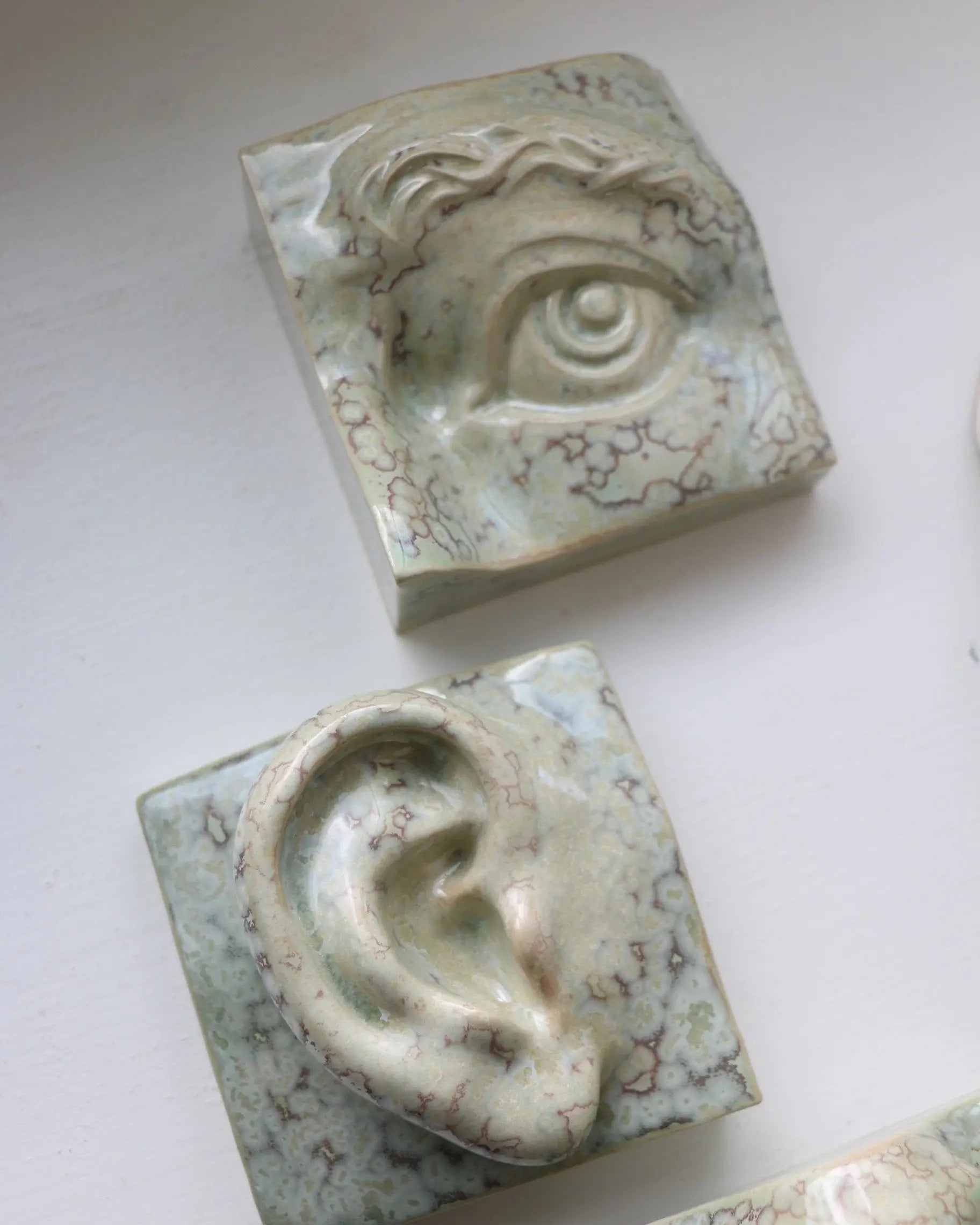 Kombination 5 i CrystalGreen - Left Eye, Right Ear og Mouth 2 Laoru Laoru