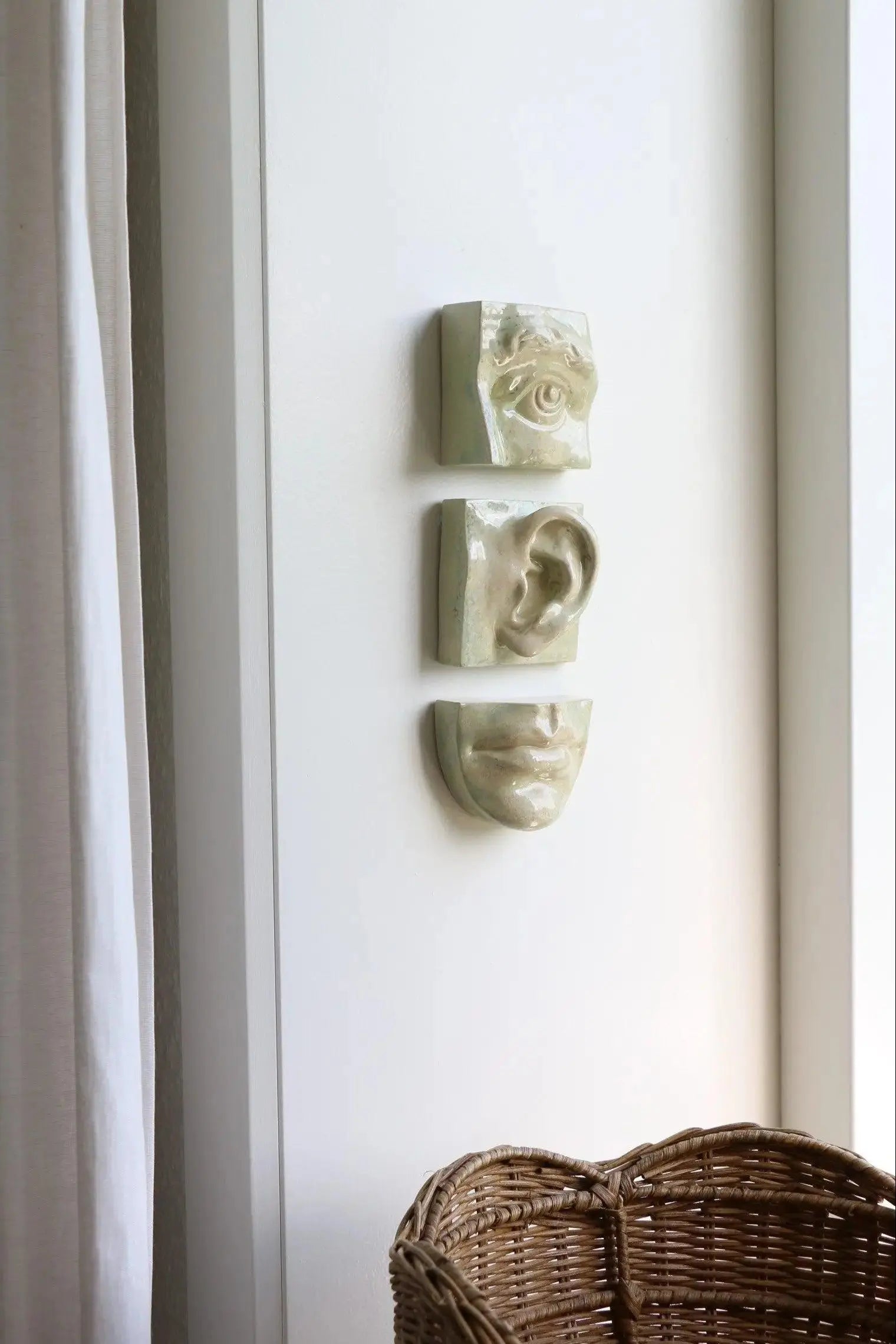 Kombination 9 i CrystalGreen - Left Eye, Left Ear og Small Mouth Laoru Laoru