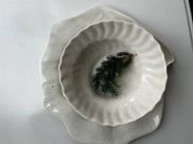 Konkylie Skål af Christina Iversen Studio i creme, keramik Christina Iversen Studio