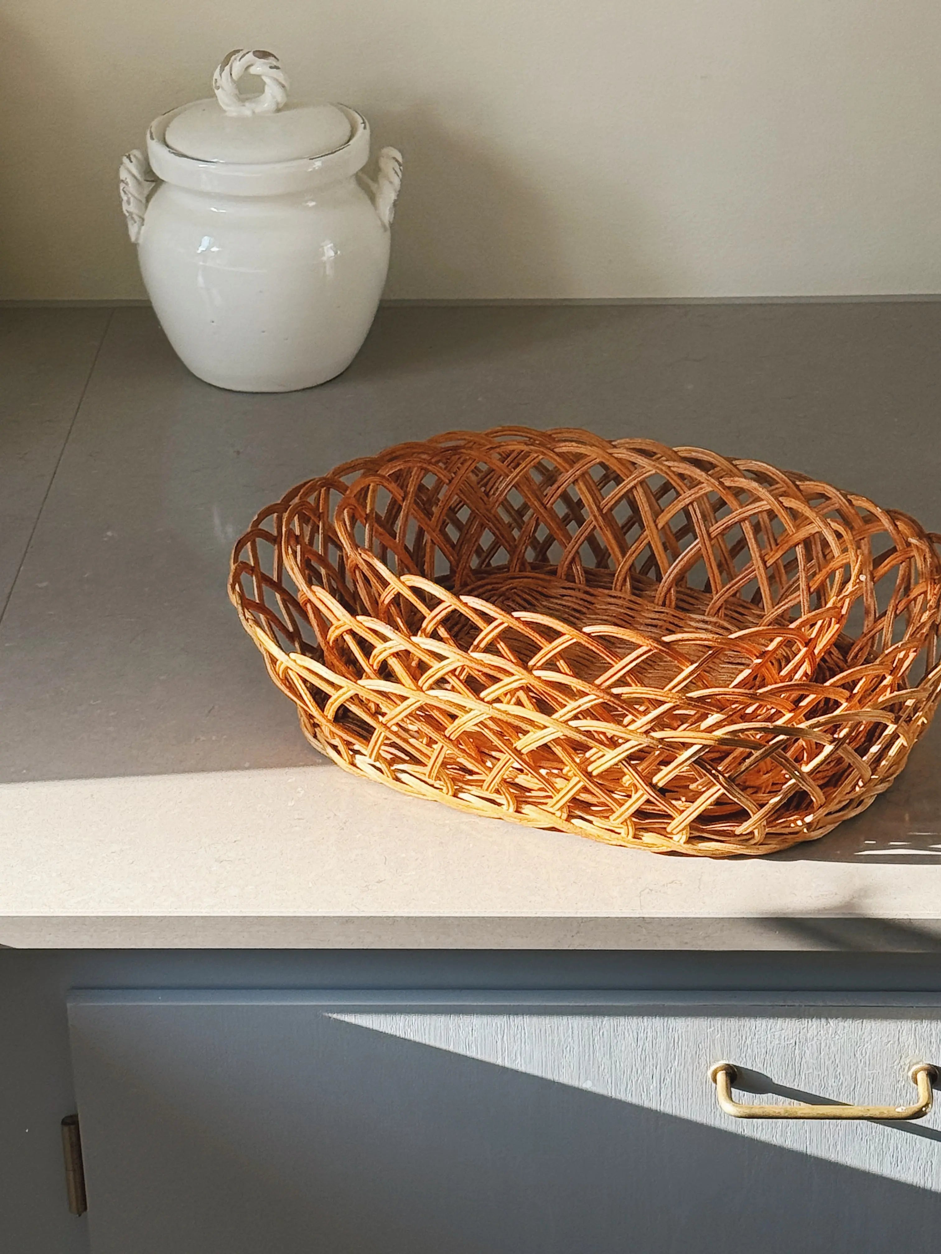 Kurv i Rattan – Håndflettet i Vietnam | 3 størrelser Studio Hafnia