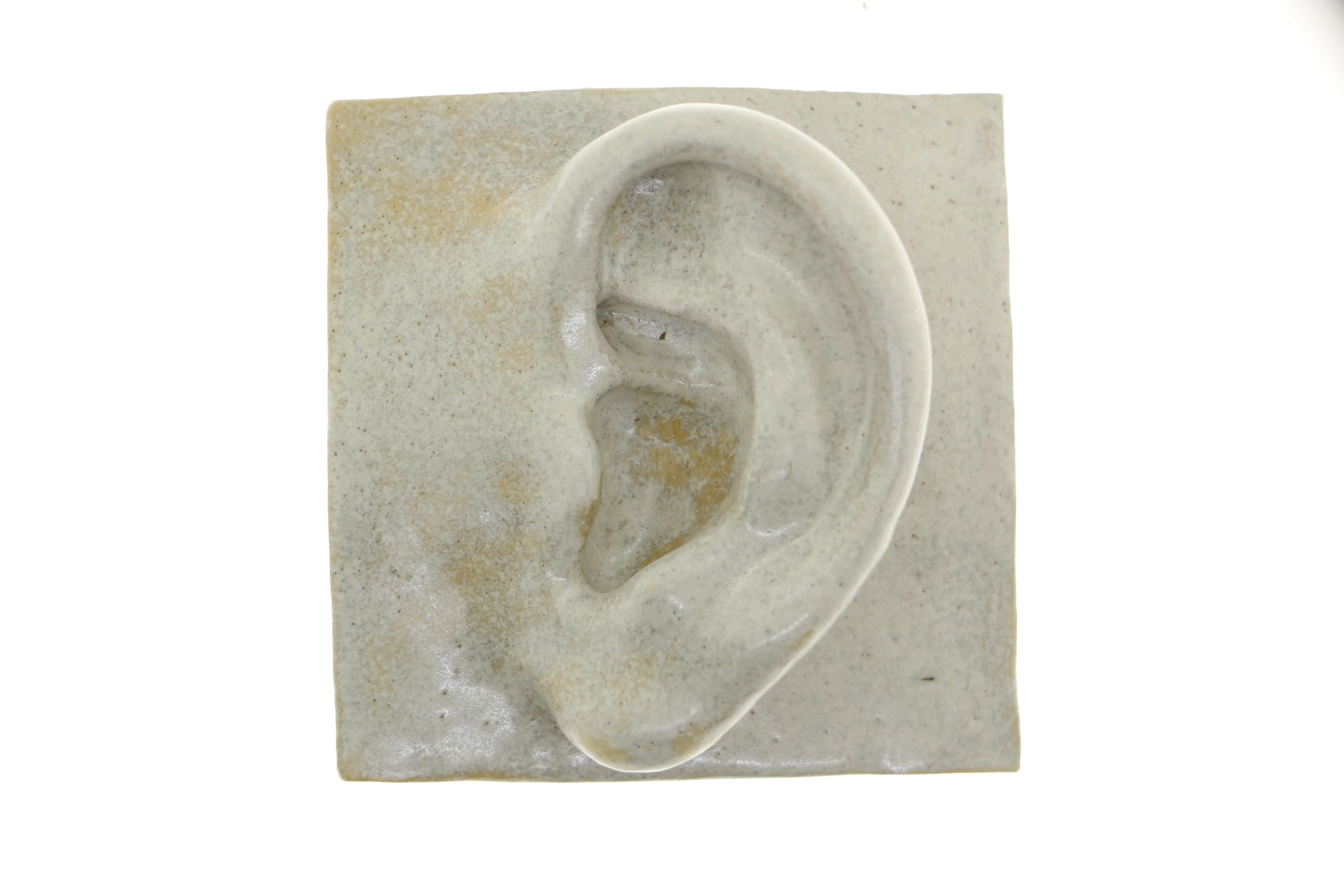 Left Ear i AntiqueWhite stentøj Laoru Laoru