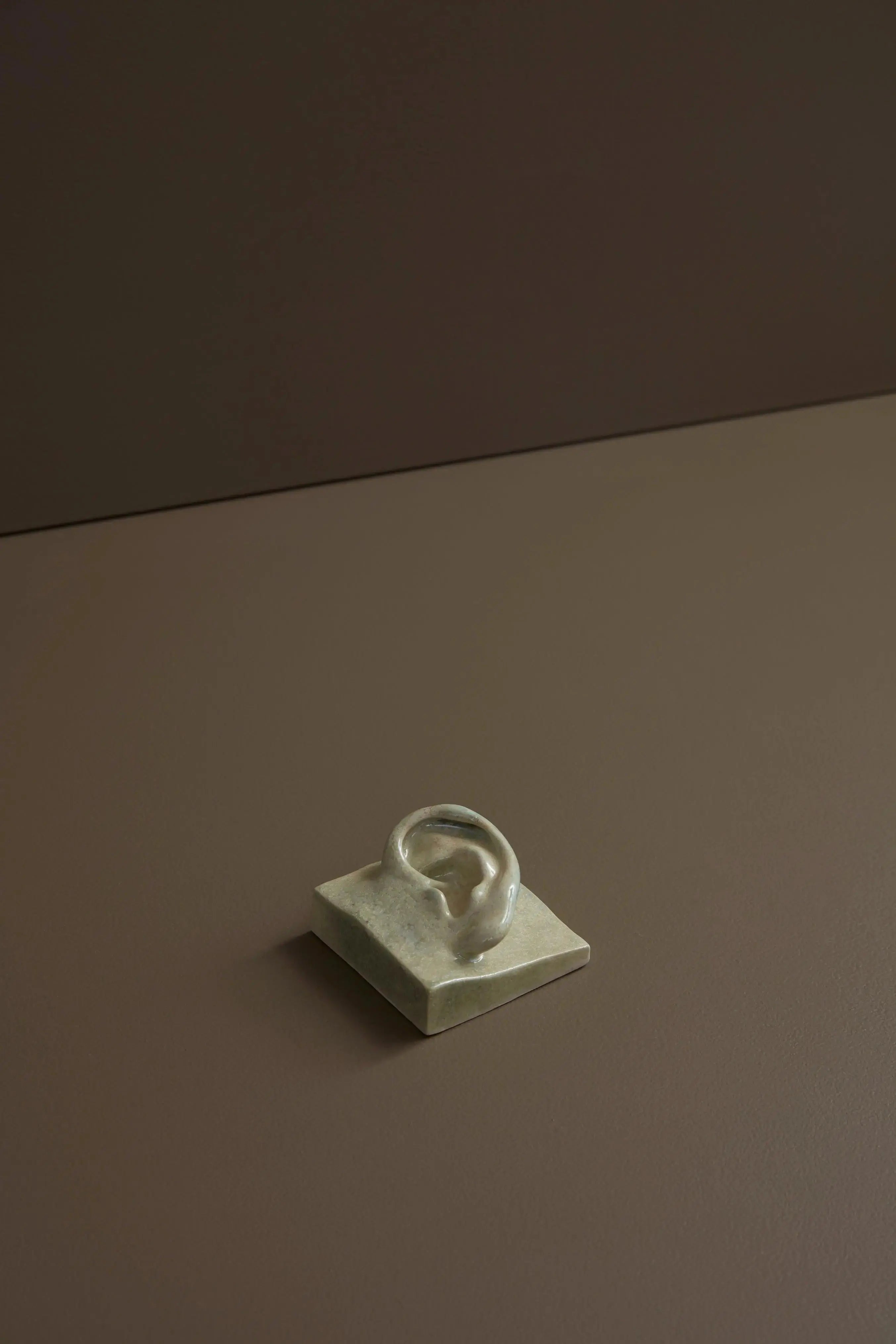 Left Ear i CrystalGreen stentøj Laoru Laoru