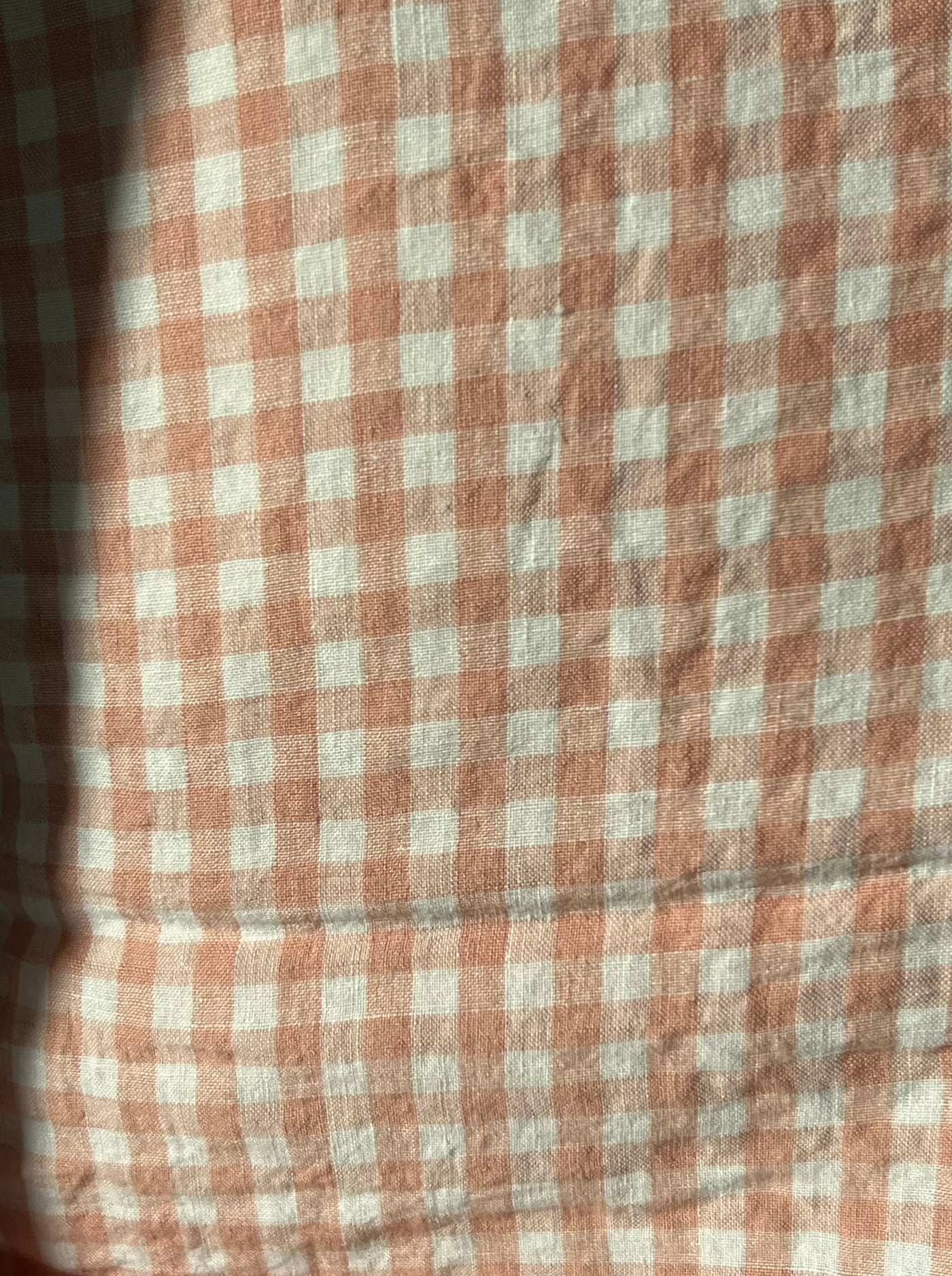 Linge Particulier - Pudebetræk - Copper Gingham | 50 x 50 cm Linge Particulier