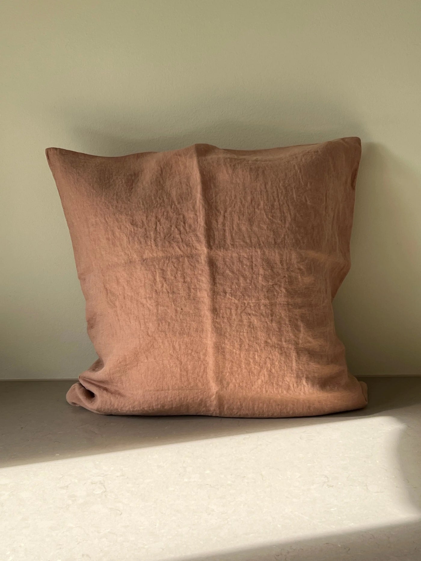 Linge Particulier - Pudebetræk - Mokka | 50 x 50 cm Linge Particulier