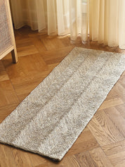 Maison Bengal | Zigzag gulvtæppe i jute | Natur Maison Bengal