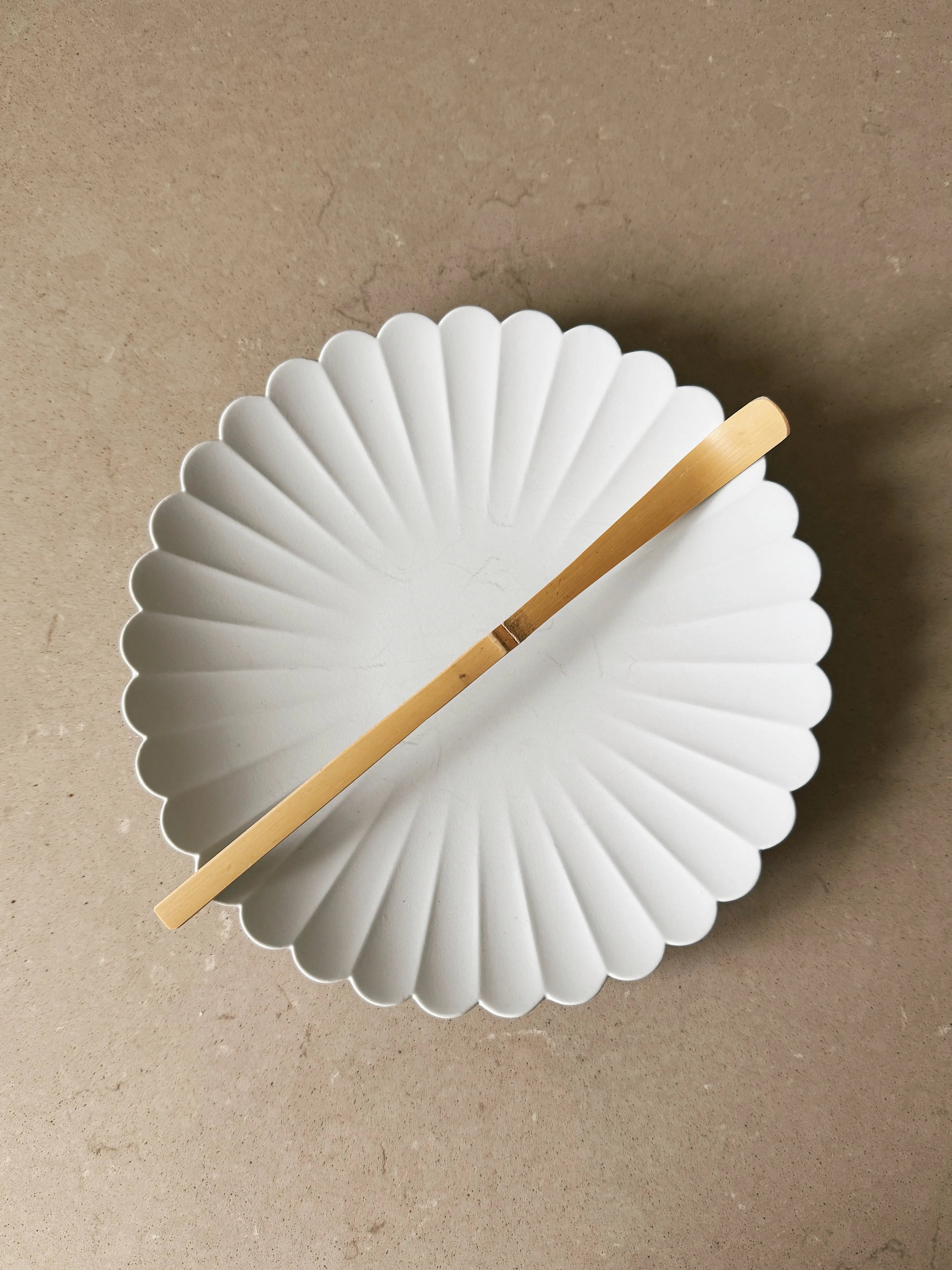 Matcha-ske i bambus – Traditionel chashaku til matcha-te Studio Hafnia