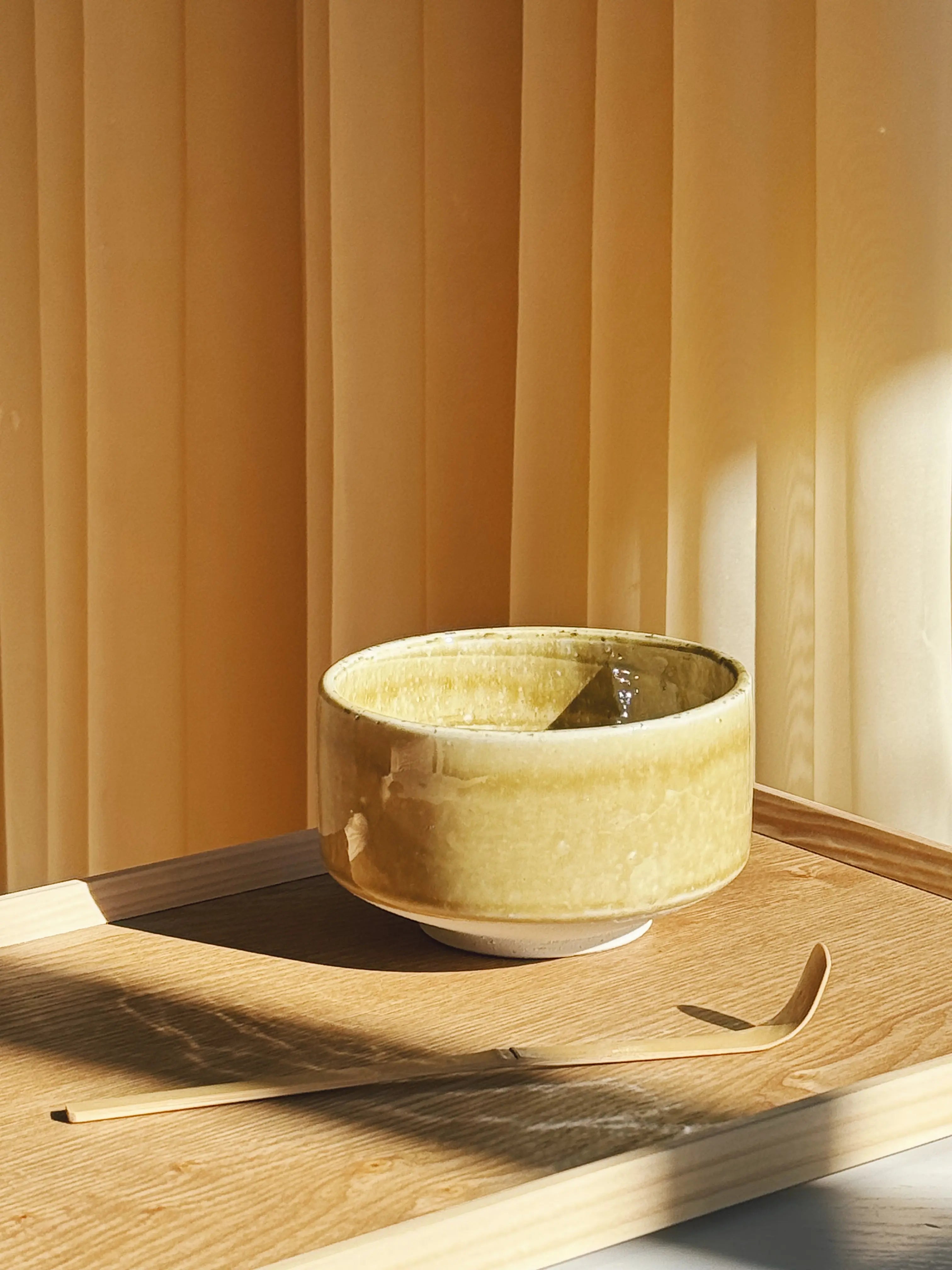 Matcha-ske i bambus – Traditionel chashaku til matcha-te Studio Hafnia