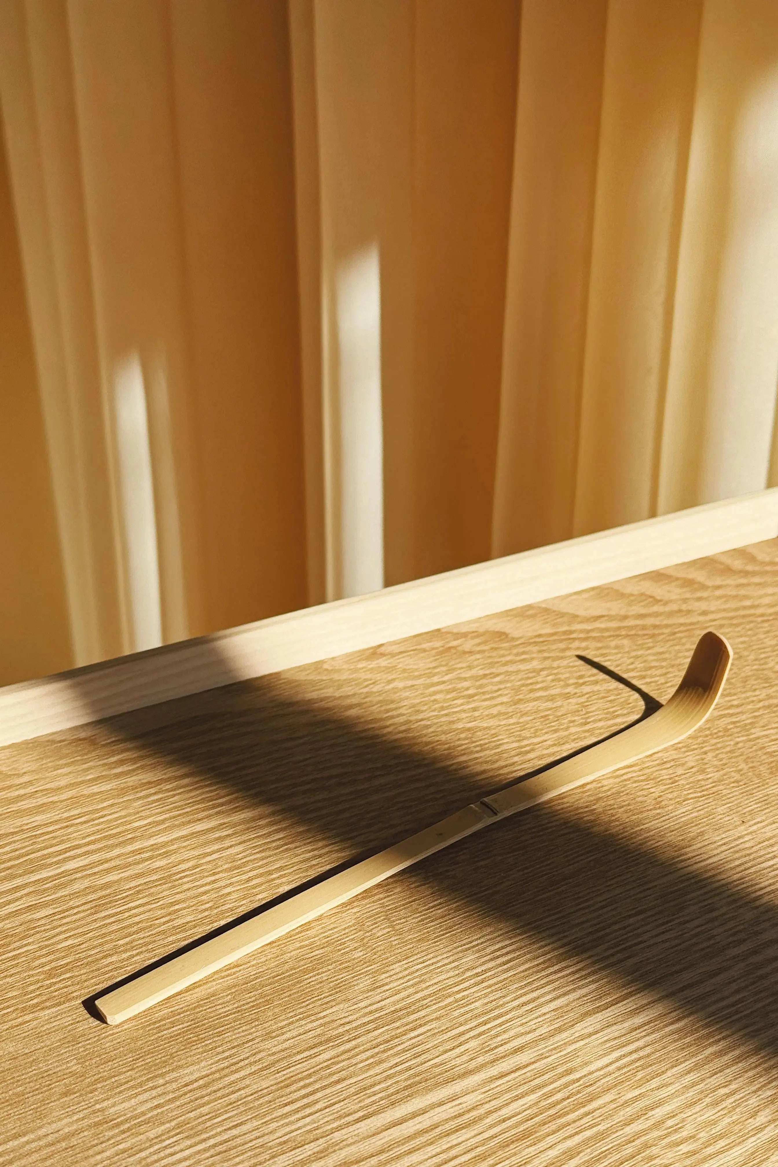 Matcha-ske i bambus – Traditionel chashaku til matcha-te Studio Hafnia