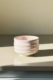Matchaskål i Rosa Keramik | Mino Ware fra Japan – Ø 11 cm Studio Hafnia