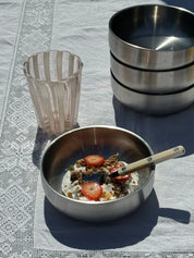 Morgenmadsskål i rustfrit stål | 15 cm Studio Hafnia