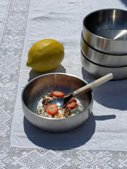 Morgenmadsskål i rustfrit stål | 15 cm Studio Hafnia