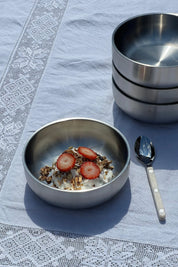 Morgenmadsskål i rustfrit stål | 15 cm Studio Hafnia