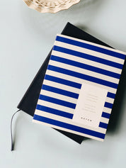Notem studio, Uma Weekly Planner, medium, Bright blue stripes Notem studio