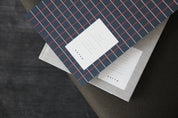 Notem studio, Vita notesbog, Softcover medium, Dark Blue Grid Notem studio