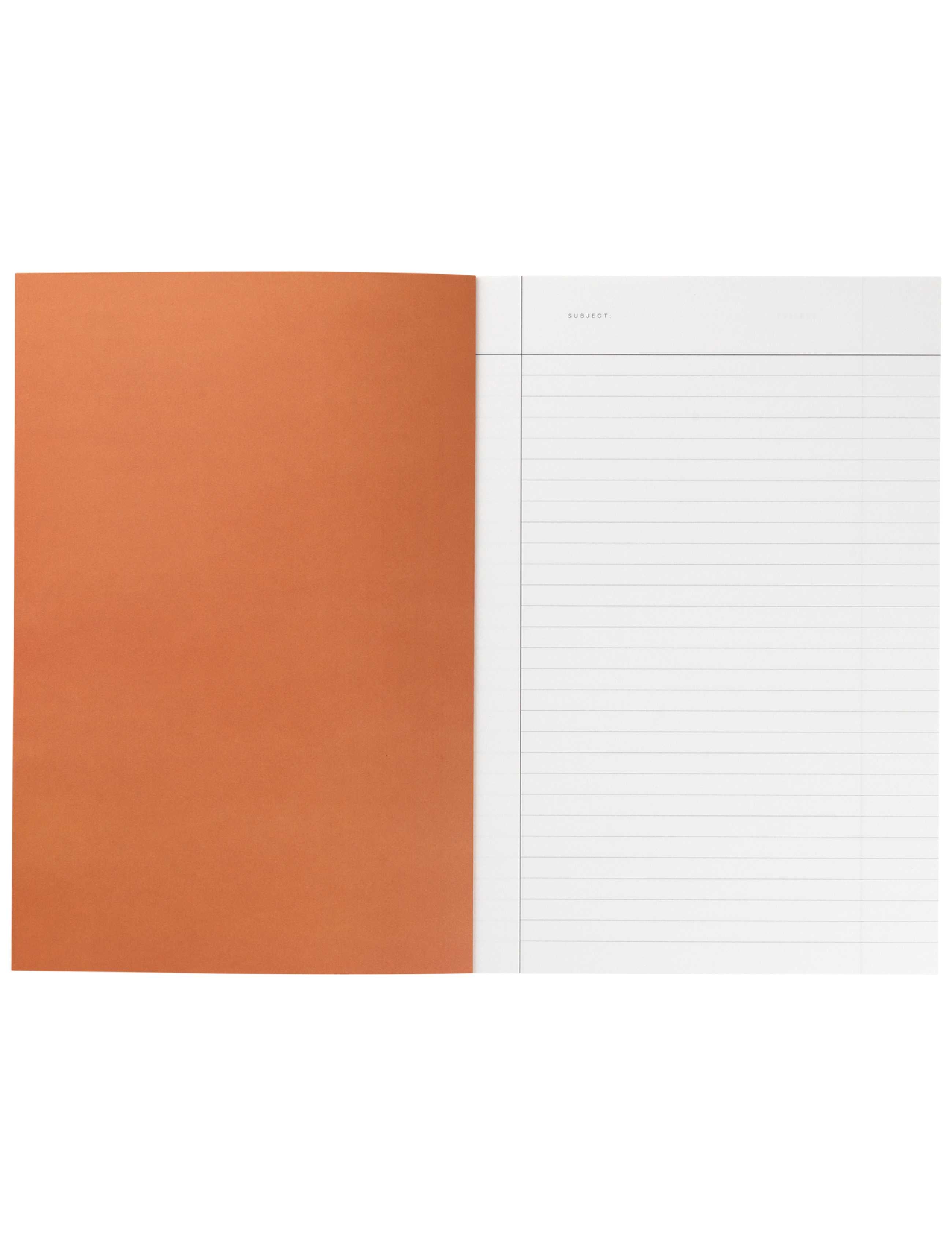 Notem studio, Vita notesbog, Softcover medium, Rose Grid Notem studio