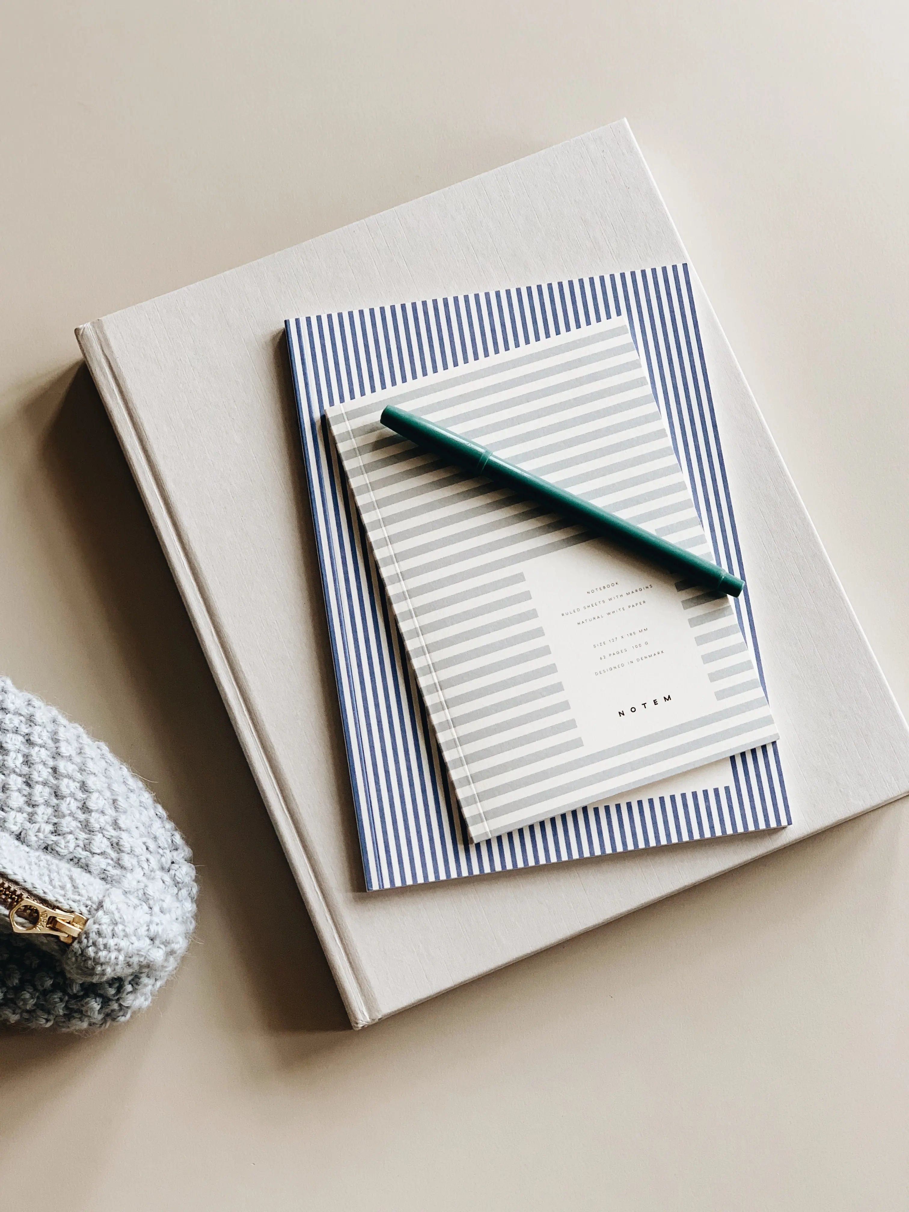 Notem studio, Vita notesbog, Softcover small, Athol blue Notem studio