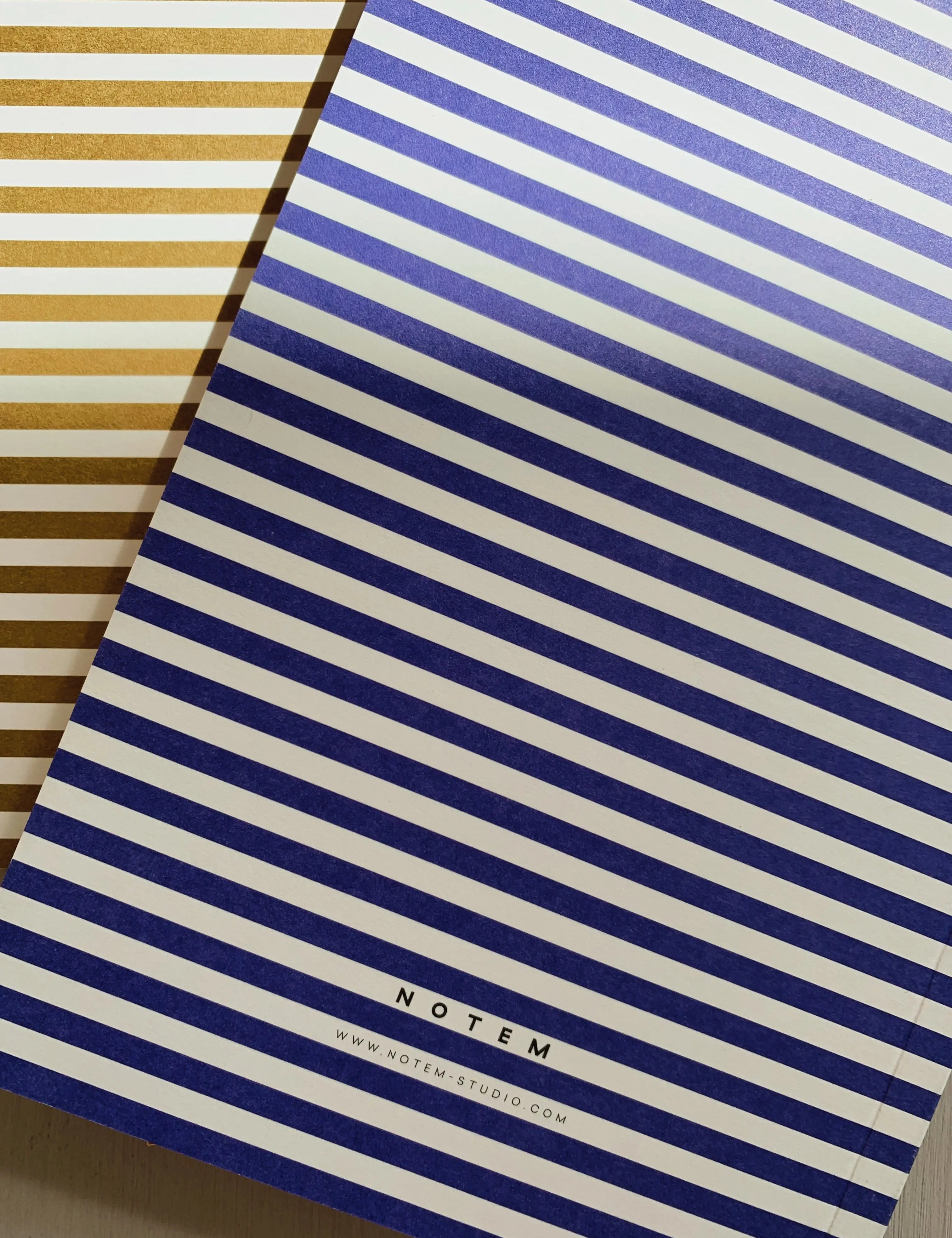 Notem studio, Vita notesbog, Softcover small, Bright Blue Notem studio