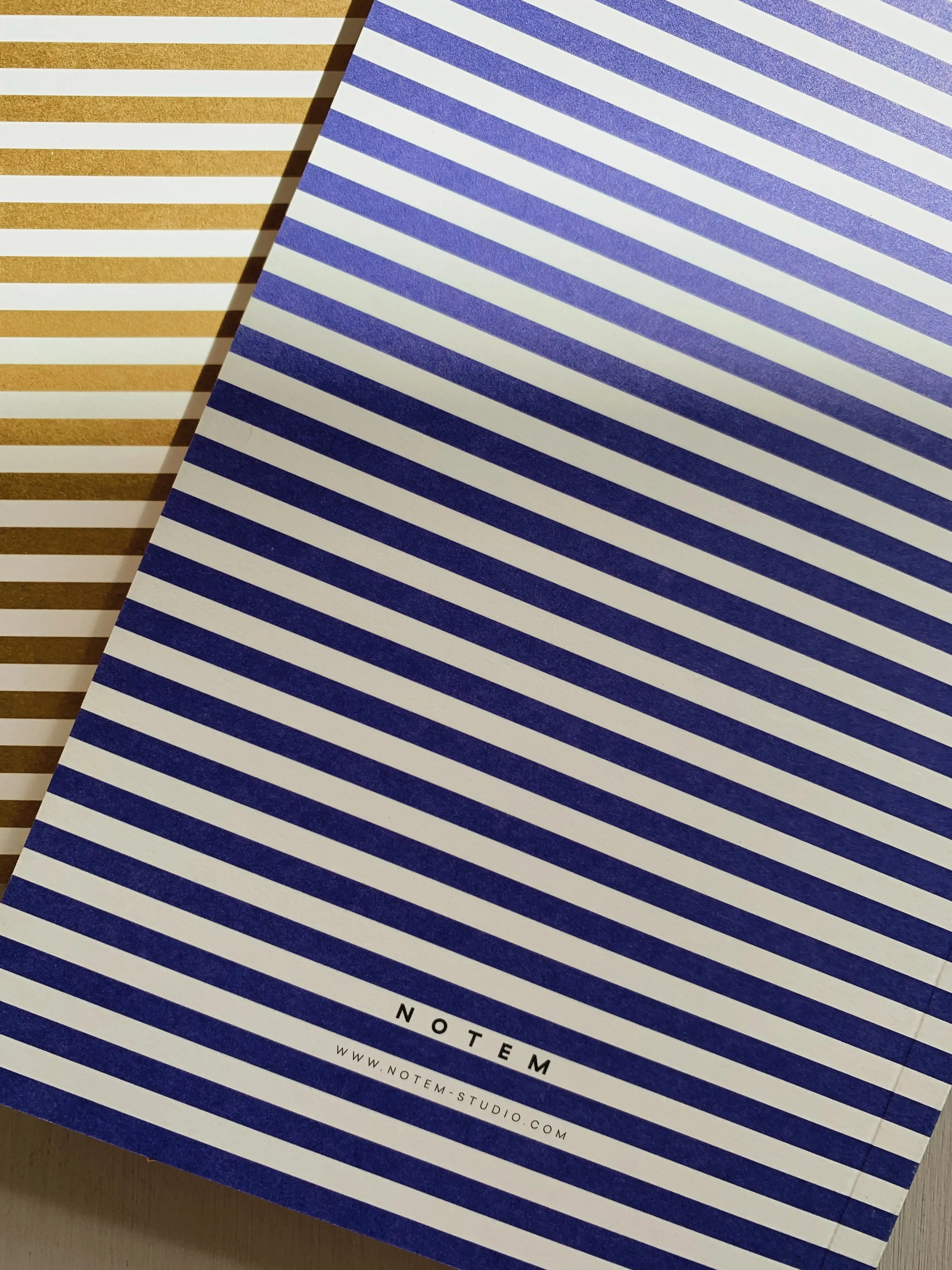 Notem studio, Vita notesbog, Softcover small, Bright Blue Notem studio