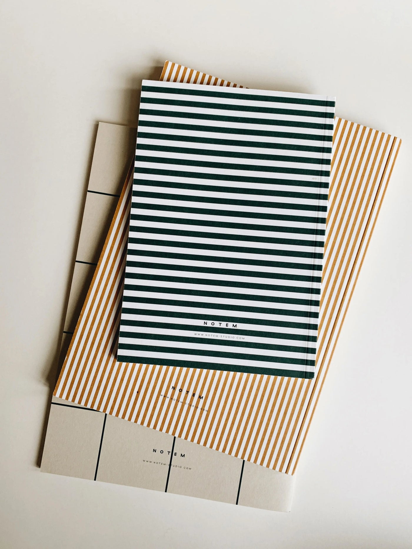Notem studio, Vita notesbog, Softcover small, Dark Green Notem studio