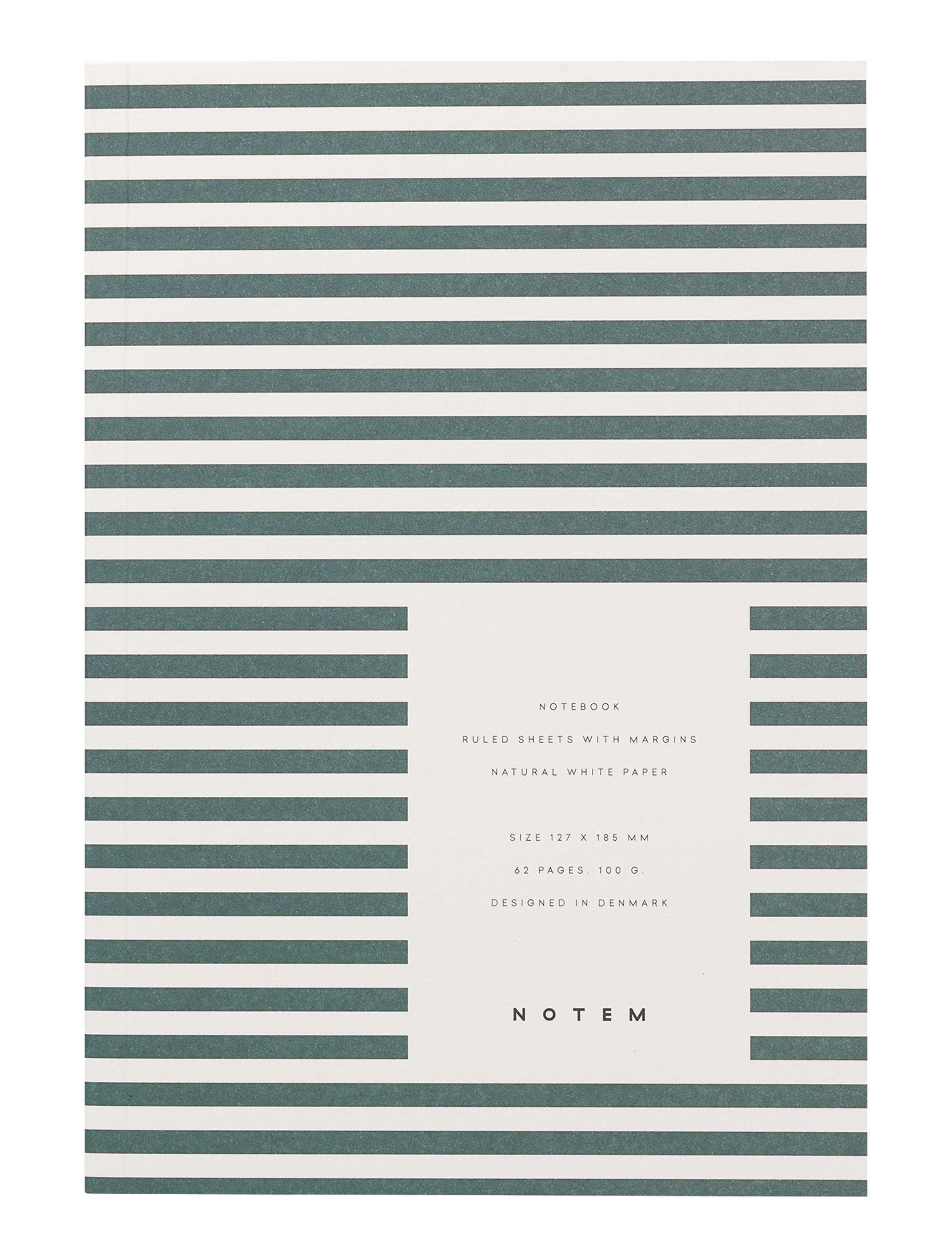 Notem studio, Vita notesbog, Softcover small, Dark Green Notem studio