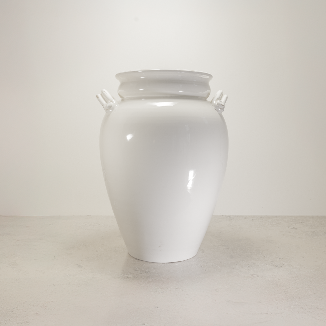 Amalfi Orcia Vase – Håndlavet Keramisk Gulvvase Oliver & Rose