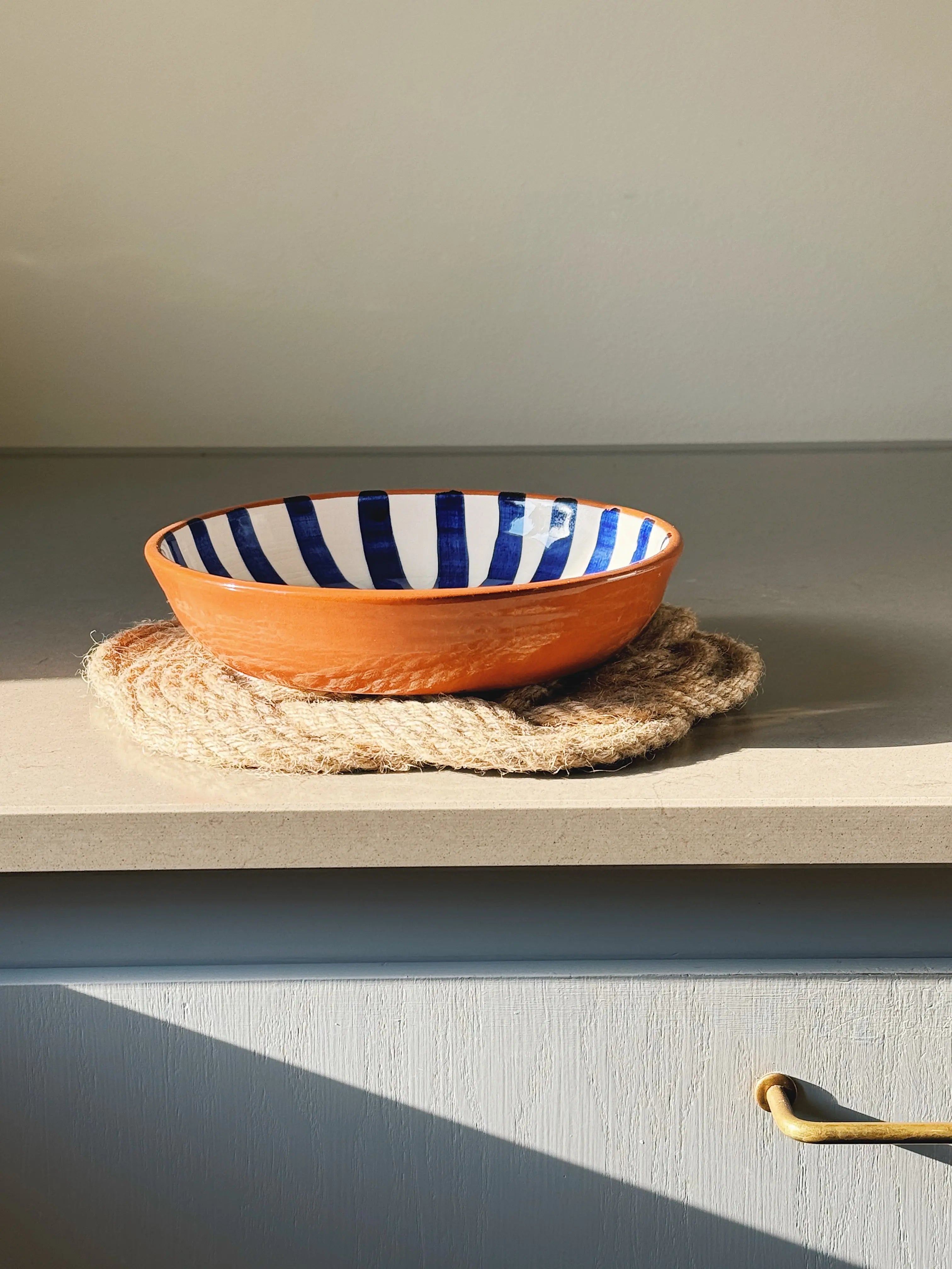 Original Ocean Plait Bordskåner af Håndflettet Jute Studio Hafnia